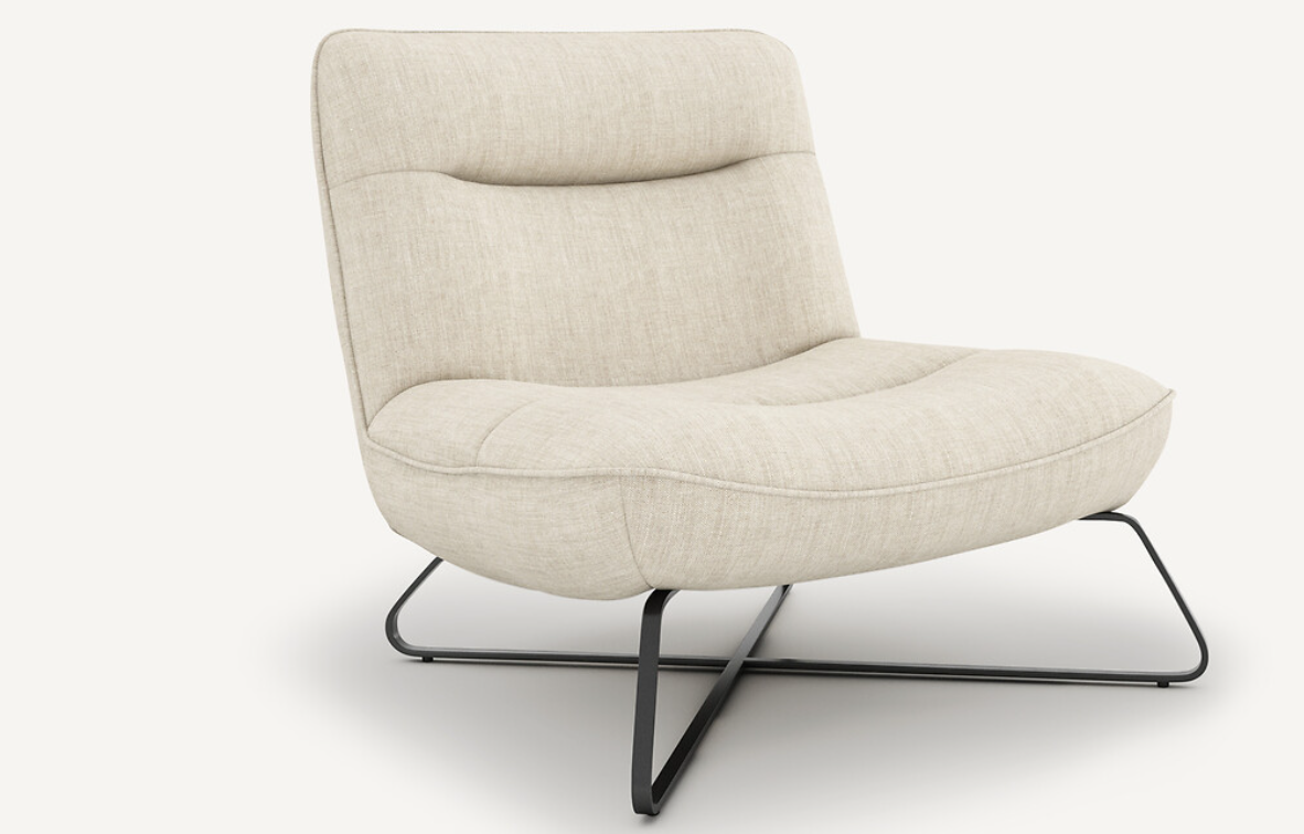 Fauteuil tissu Helma 6312809