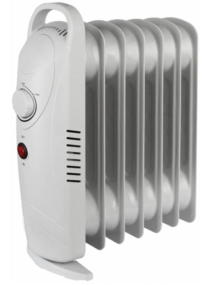 Radiateur à bain d'huile 800W 7 éléments compact