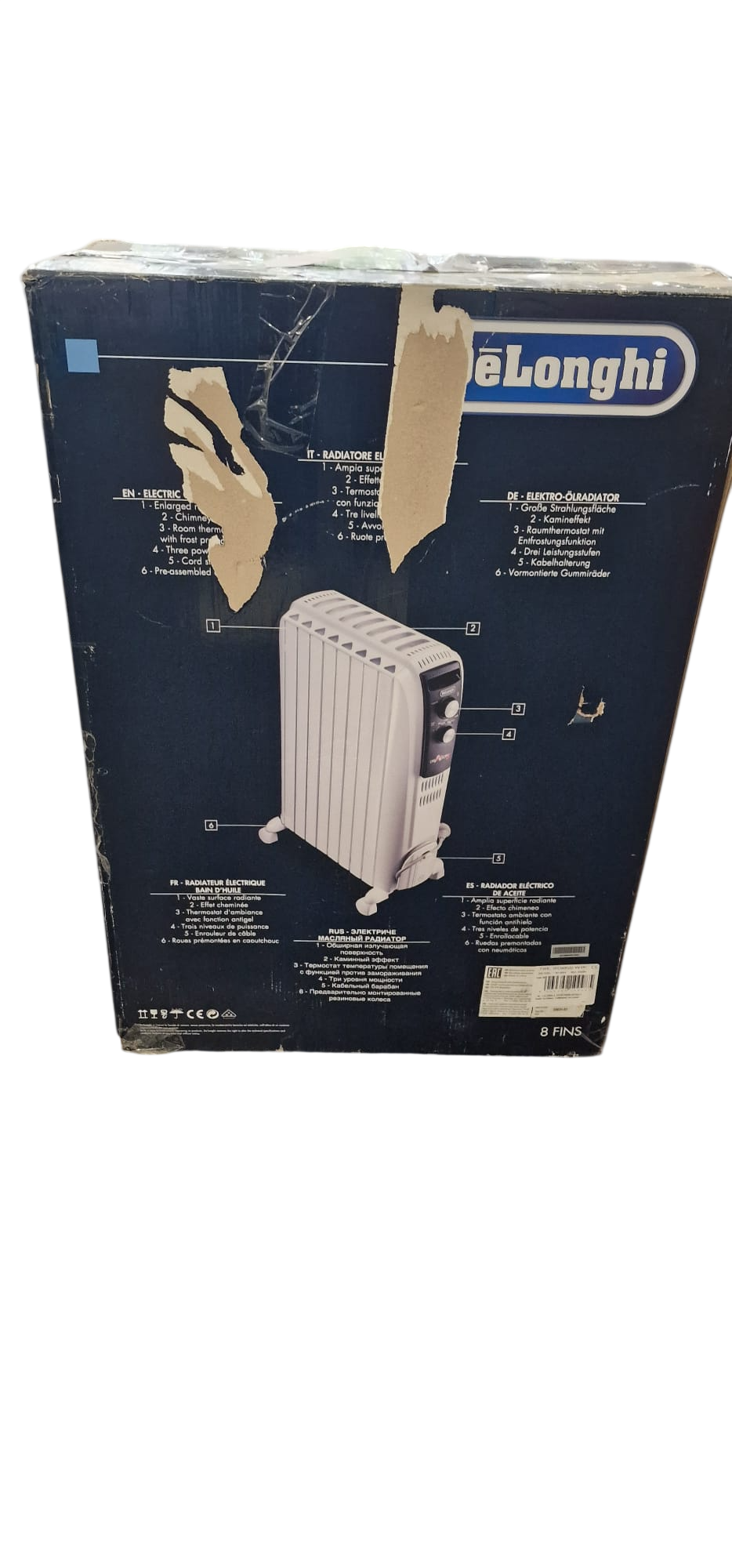 DeLonghi Dragon 4 - Radiateur bain d'huile