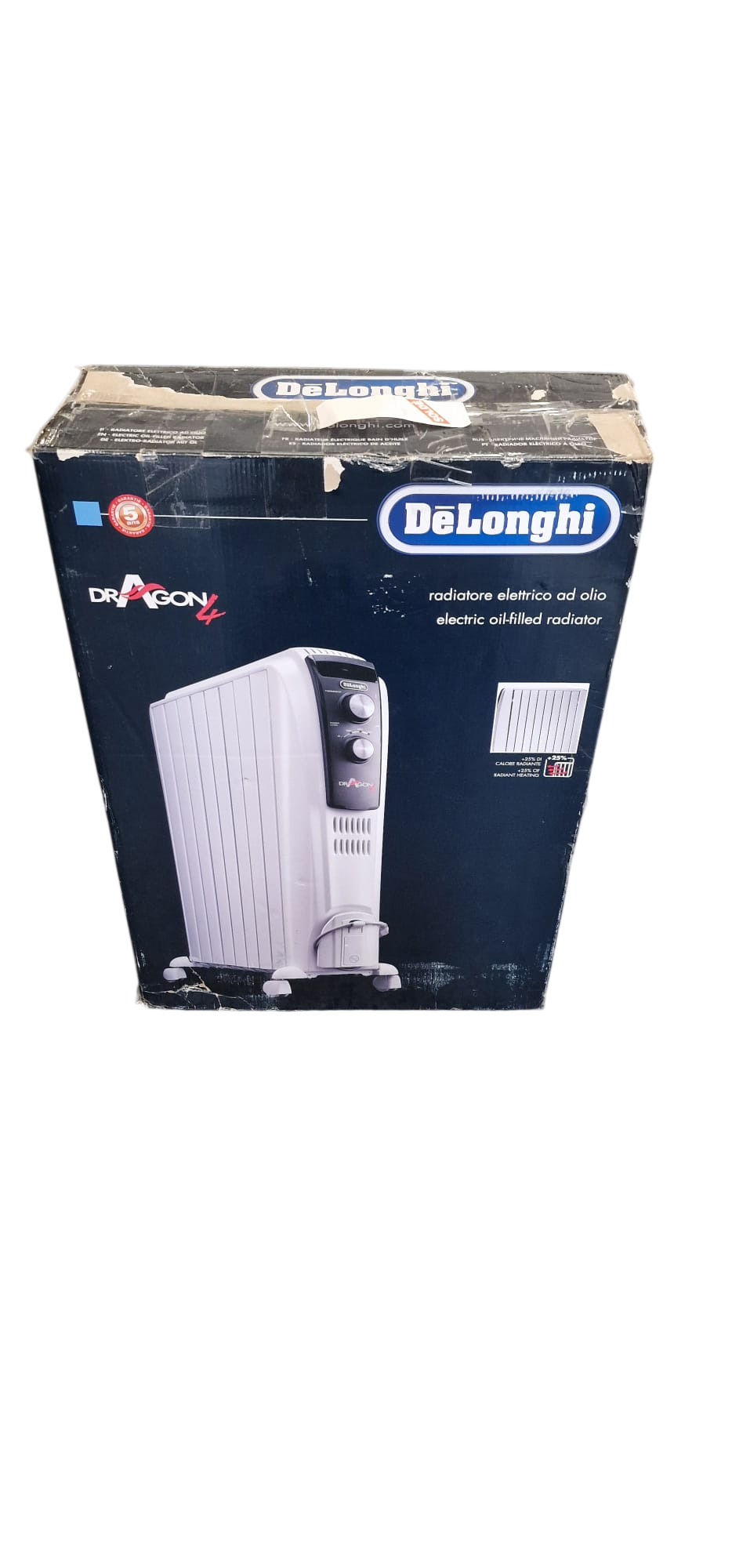 DeLonghi Dragon 4 - Radiateur bain d'huile