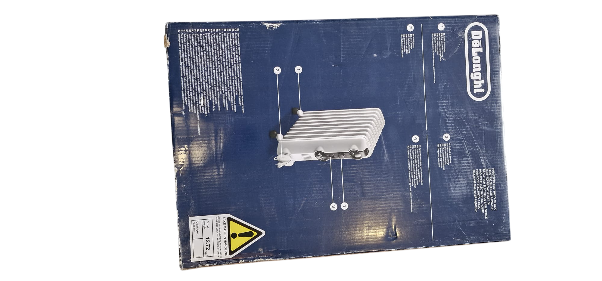 DeLonghi Radia S - Radiateur bain d'huile 9 éléments
