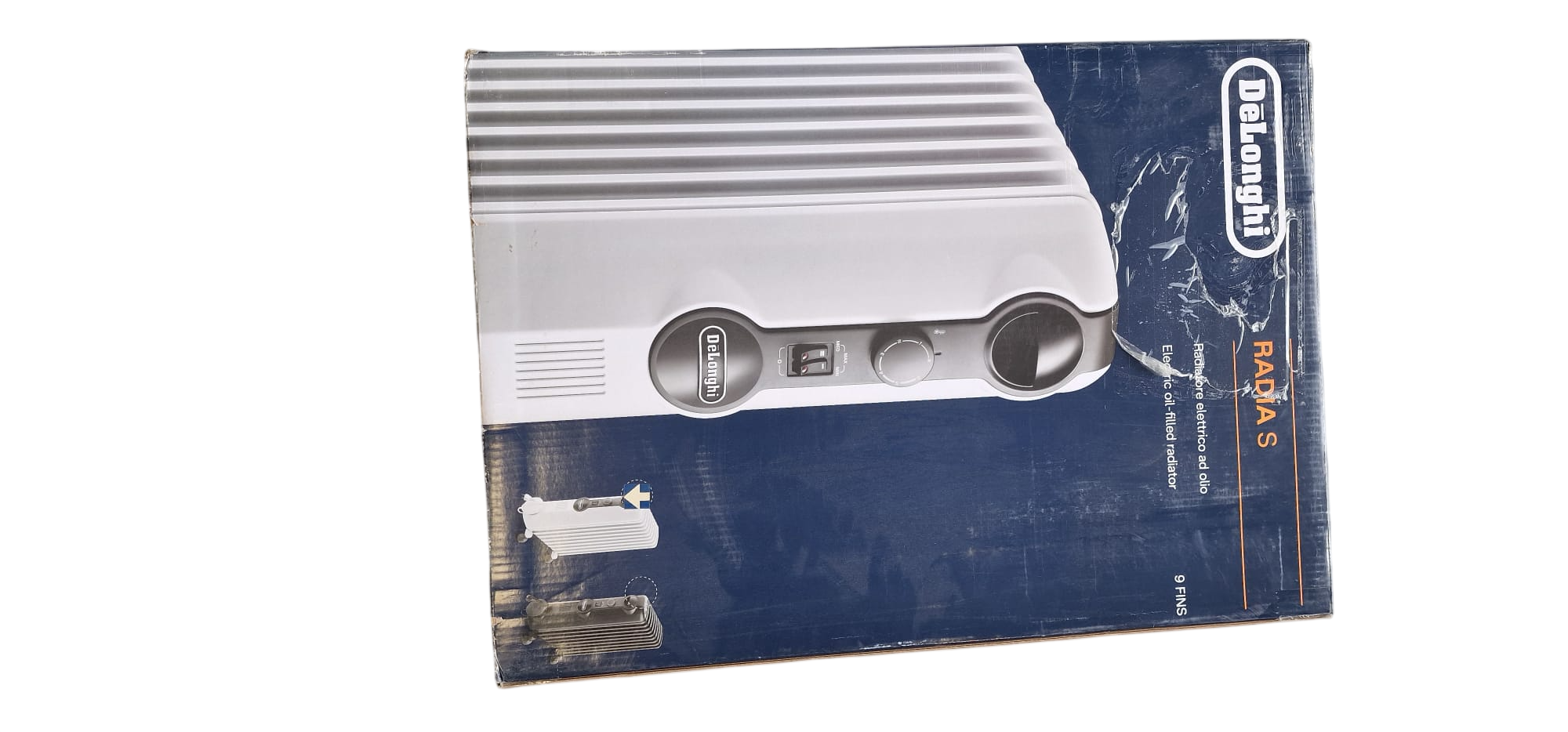 DeLonghi Radia S - Radiateur bain d'huile 9 éléments