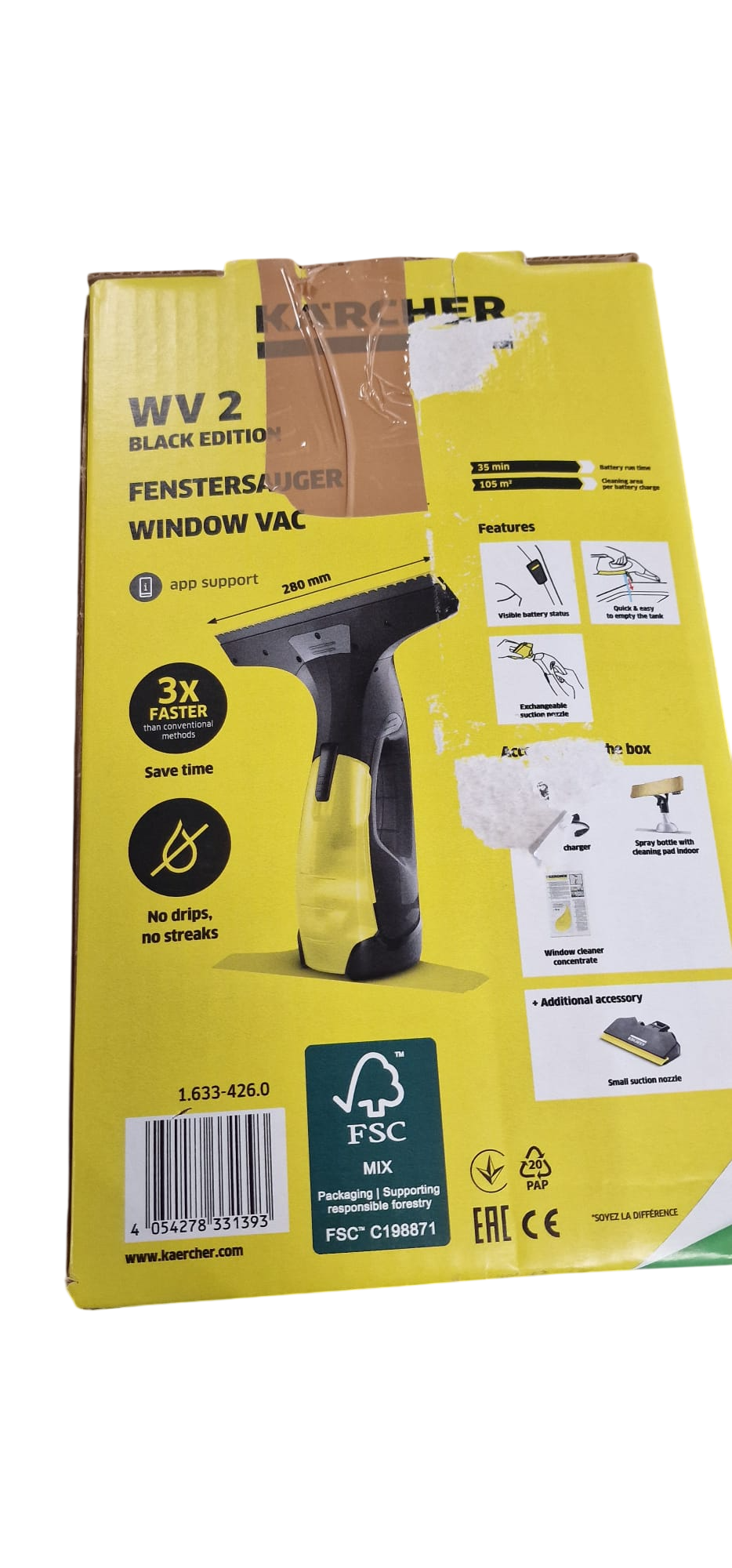 Kärcher Lave-vitres sans fil