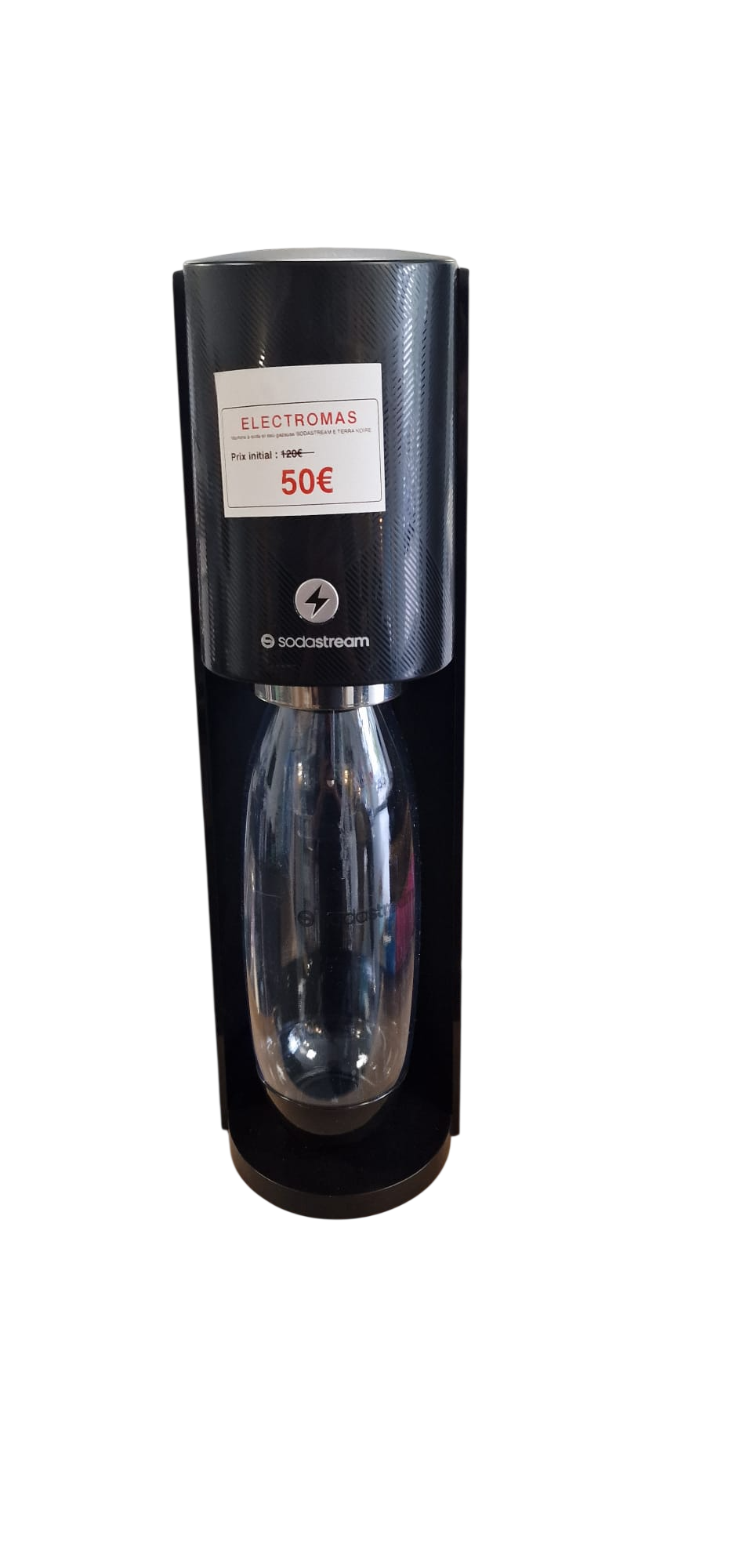 SodaStream E-TERRA Machine à eau pétillante ÉLECTRIQUE