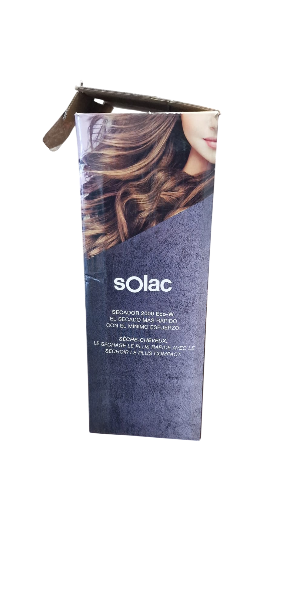 Sèche-cheveux ionique compact