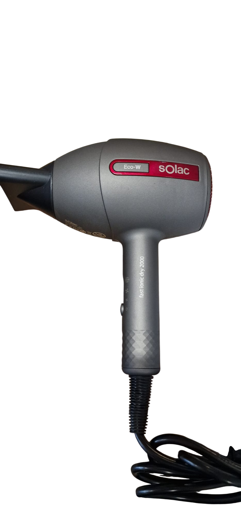 Sèche-cheveux ionique compact