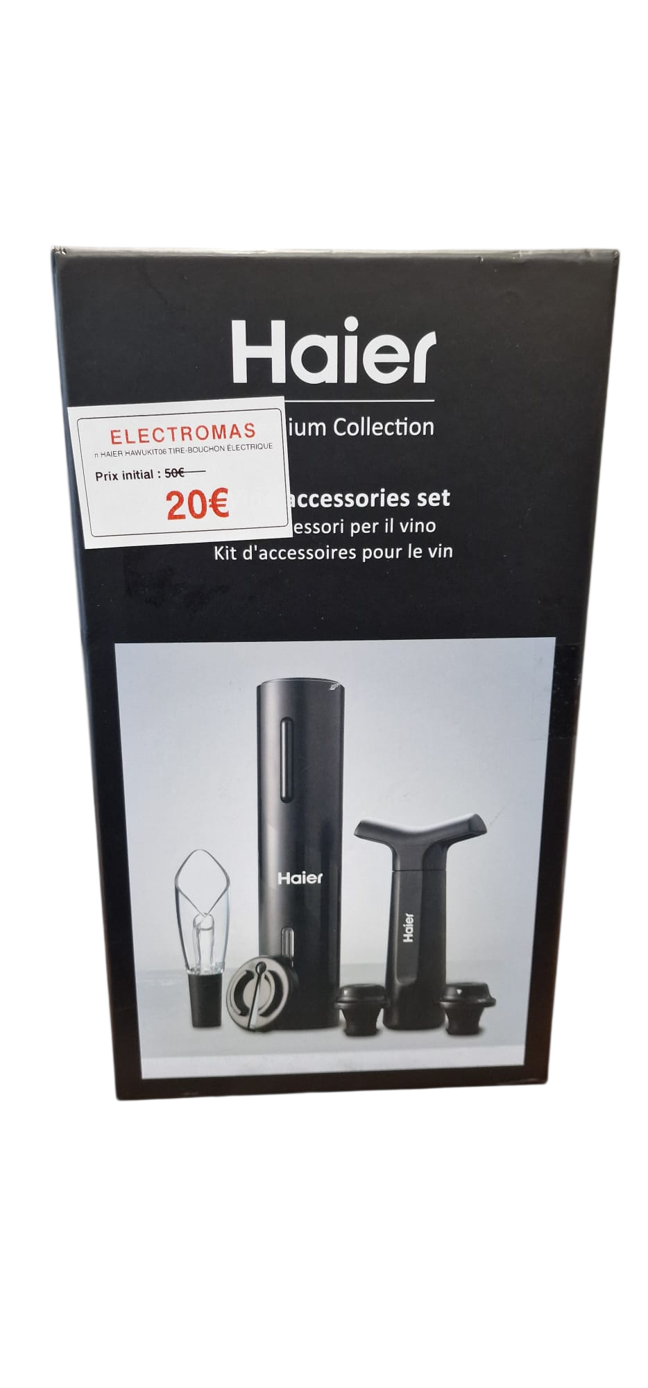 Haier HAWUKIT06 Kit Vin Électrique 7 EN 1