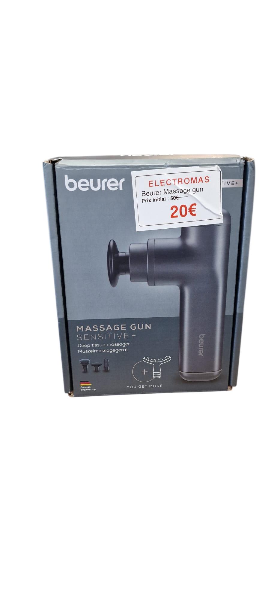 Beurer Massage Gun Sensitive+ - Pistolet de massage musculaire