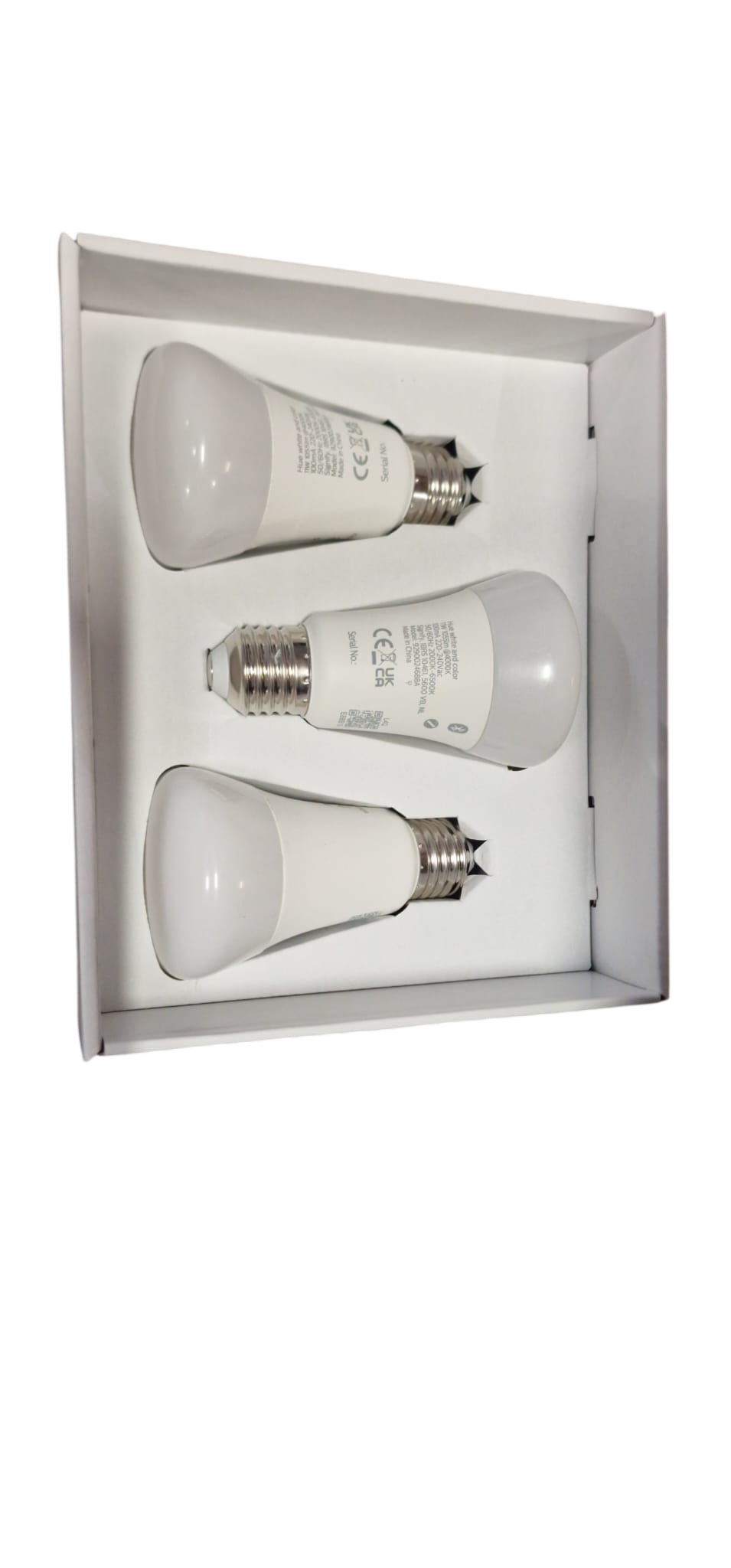 Philips Hue Starter Kit Éclairage E27 - 3 ampoules + Bridge + Dimmer