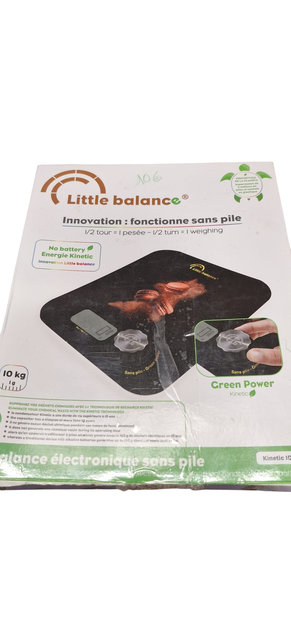 Little Balance Kinetic 10 - Balance électronique sans pile
