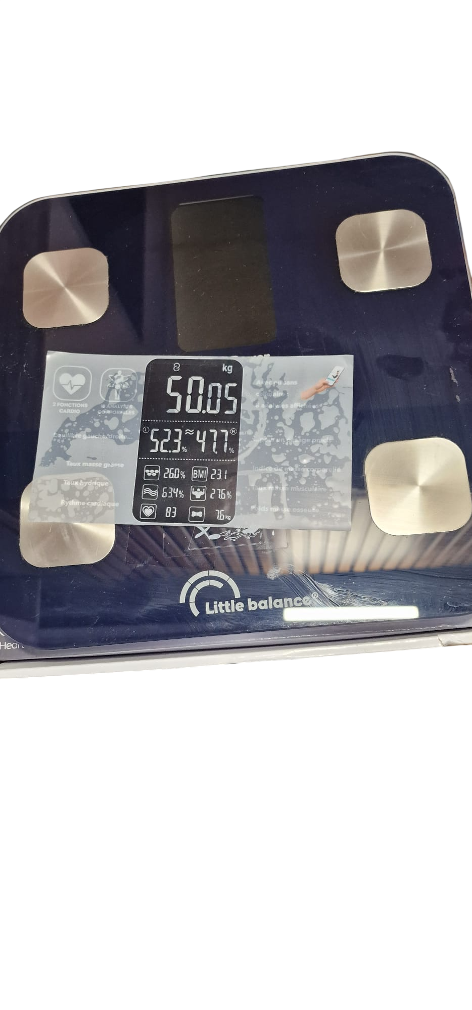 Little Balance Cardio X4 ITO USB-R - Pèse-personne impédancemètre connecté