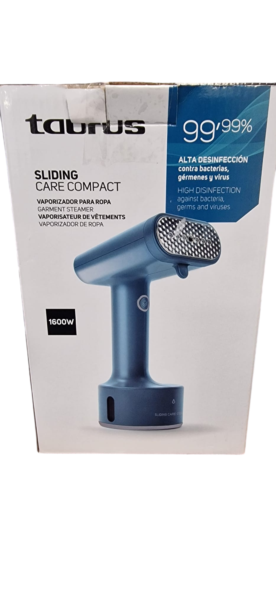 Taurus Sliding Care Compact - Défroisseur vapeur vertical 1600W
