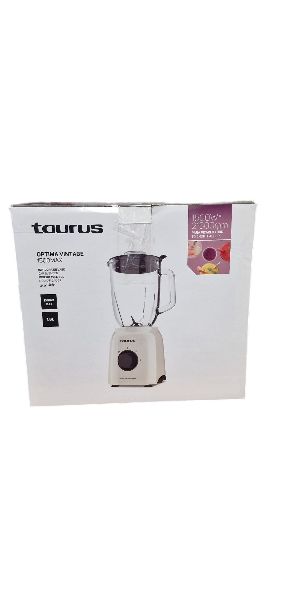 Taurus Optima Vintage 1500 MAX - Blender design vintage 1.8L