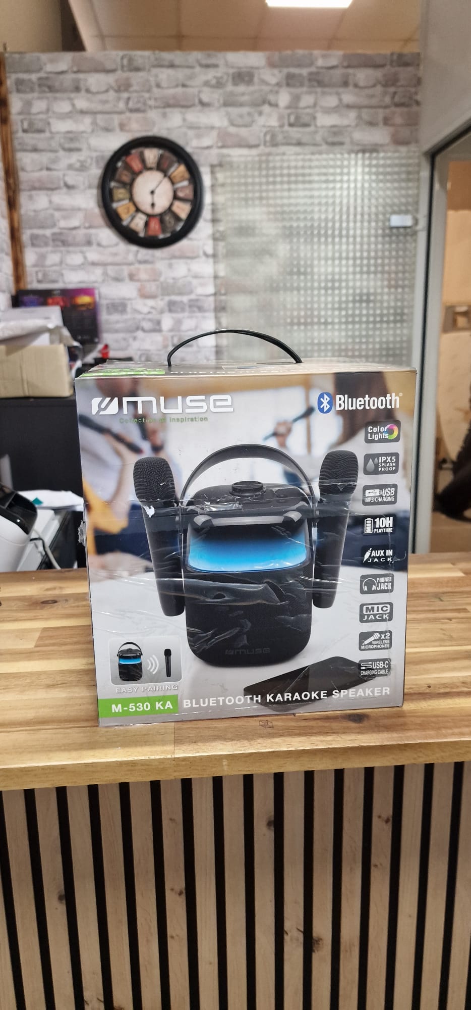 Muse M-530 KA Enceinte Bluetooth Karaoké Générique
