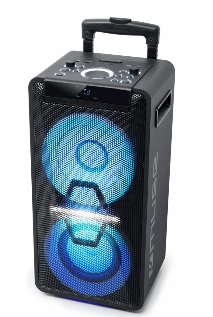 Muse M-1920 DJ - Boîte de DJ 300W avec CD, Bluetooth, Batterie