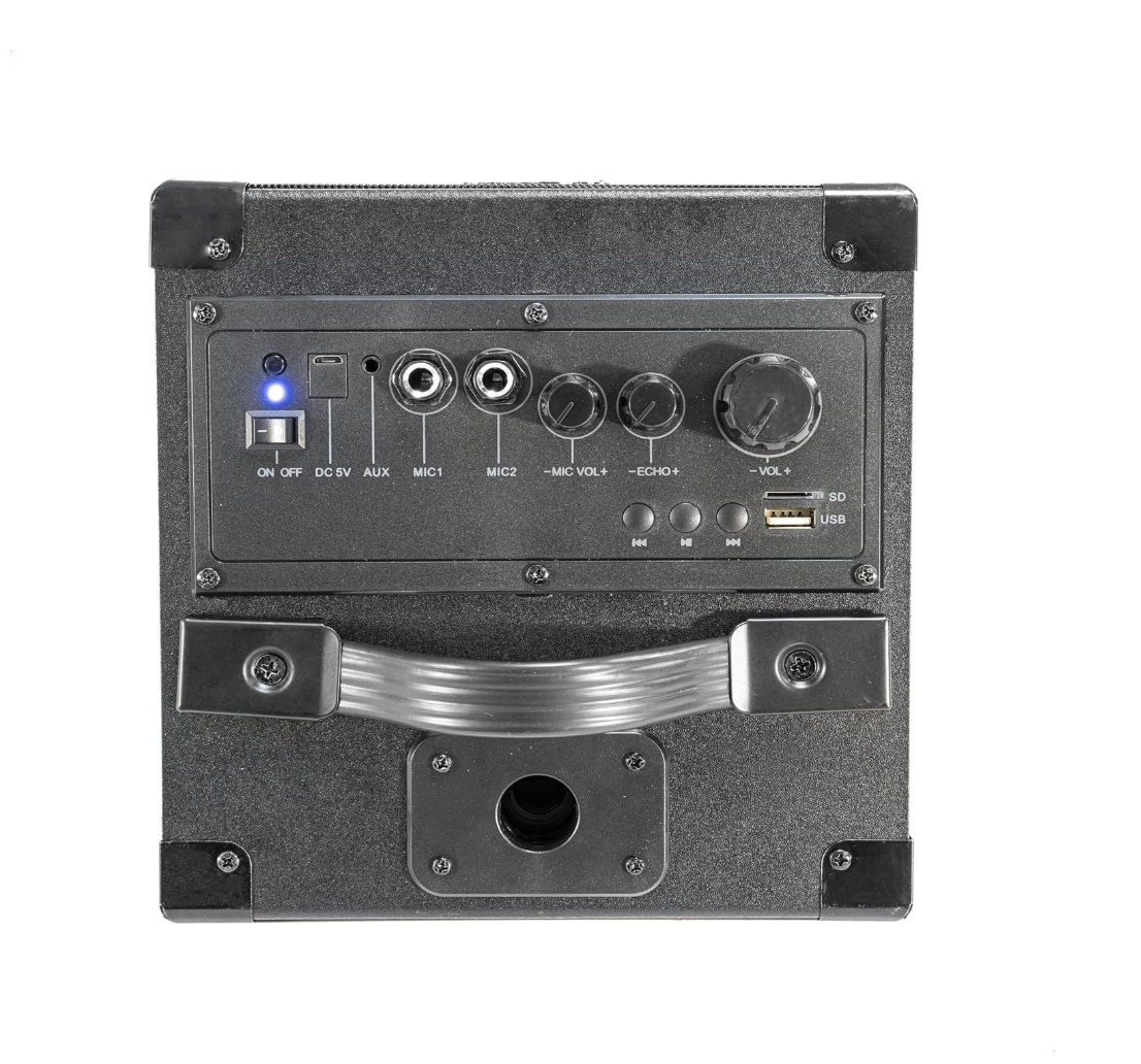 Générique Enceinte Karaoké Enfant 2 Micros + Pied