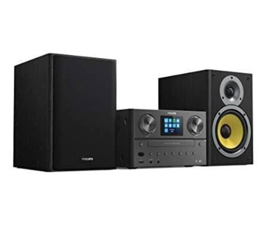 PHILIPS TAM8905 - Micro-Chaîne HiFi Premium 100W avec CD/DAB+/Spotify/Internet