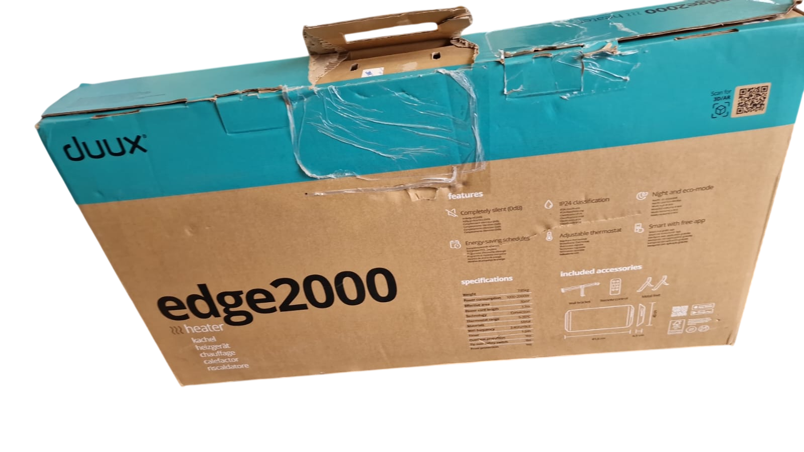 DUUX EDGE DXCH15 Convecteur électrique