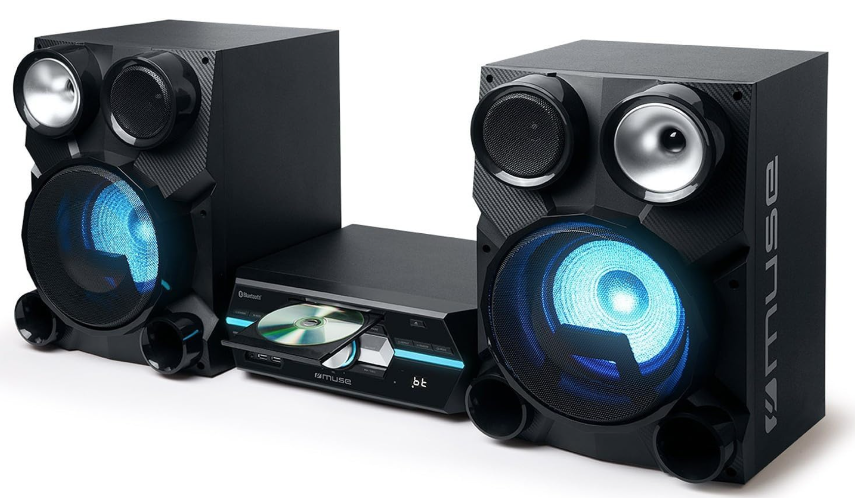 MUSE M80-DJ Microsystème CD/MP3 avec Bluetooth