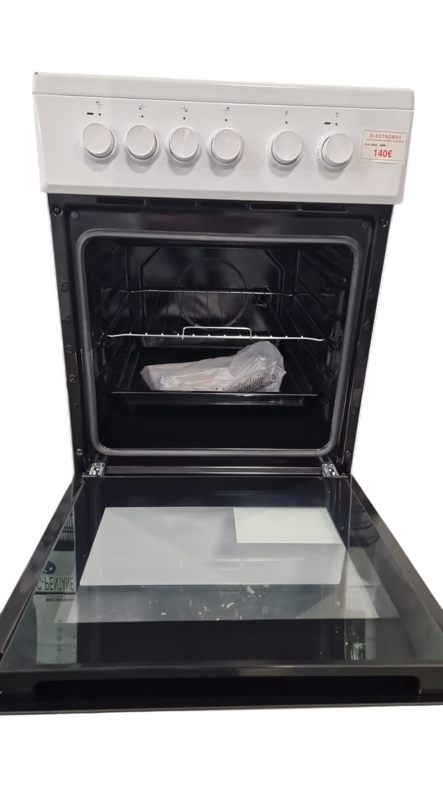 Beko FSS57000GW - Cuisinière Vitrocéramique