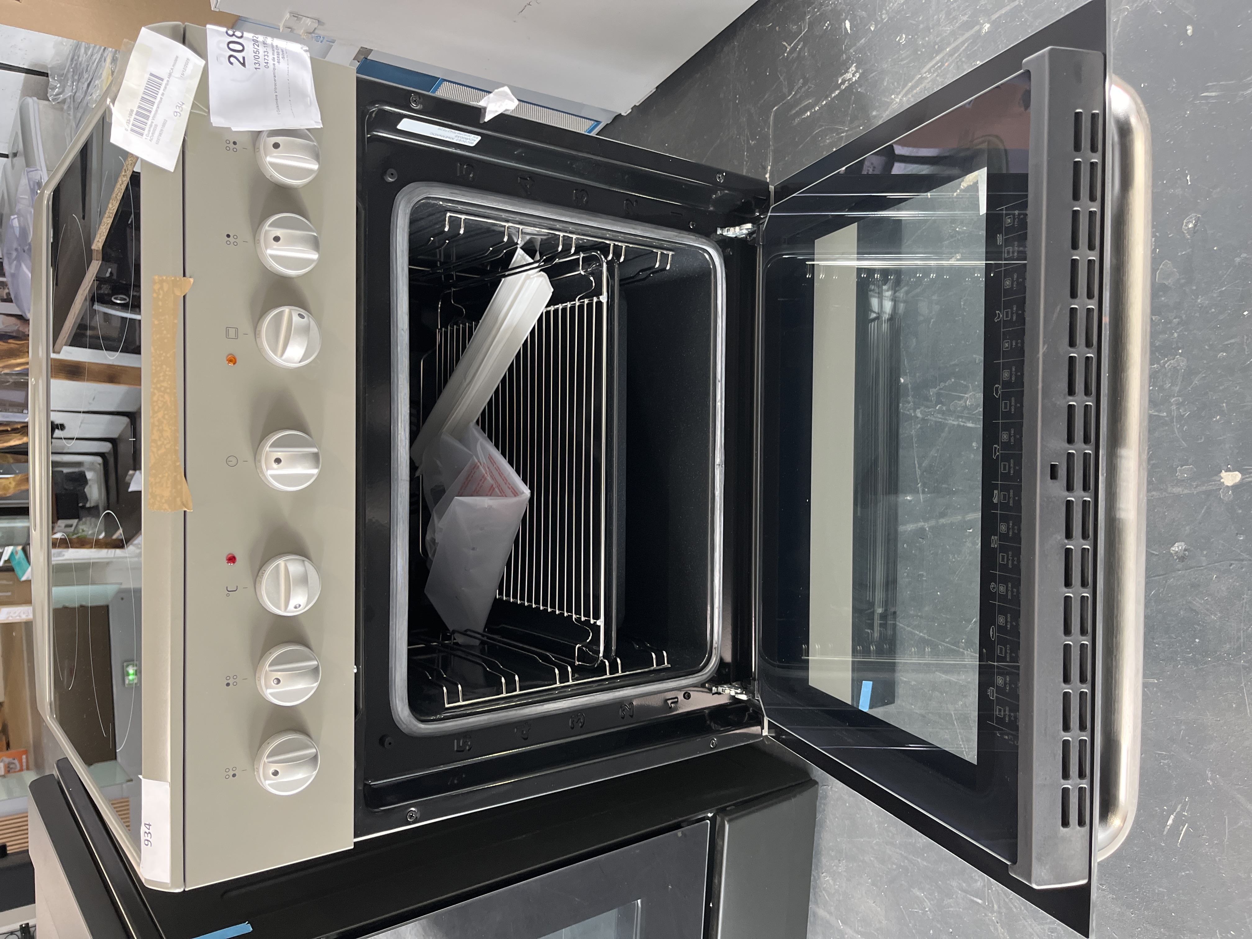 Amica ACV6003S - Cuisinière vitrocéramique