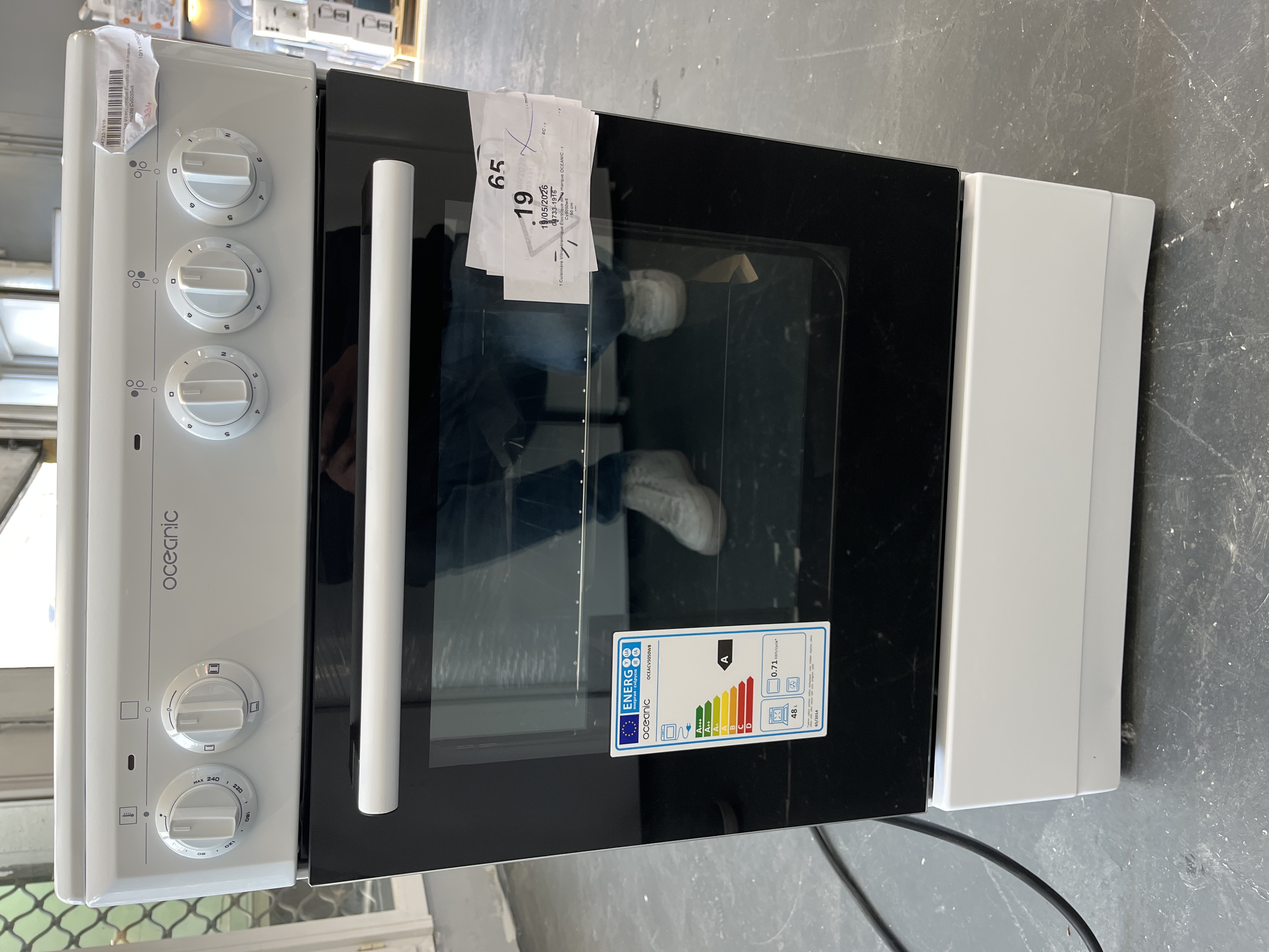 OCEANIC OCEACV5050W8 - Cuisinière vitrocéramique
