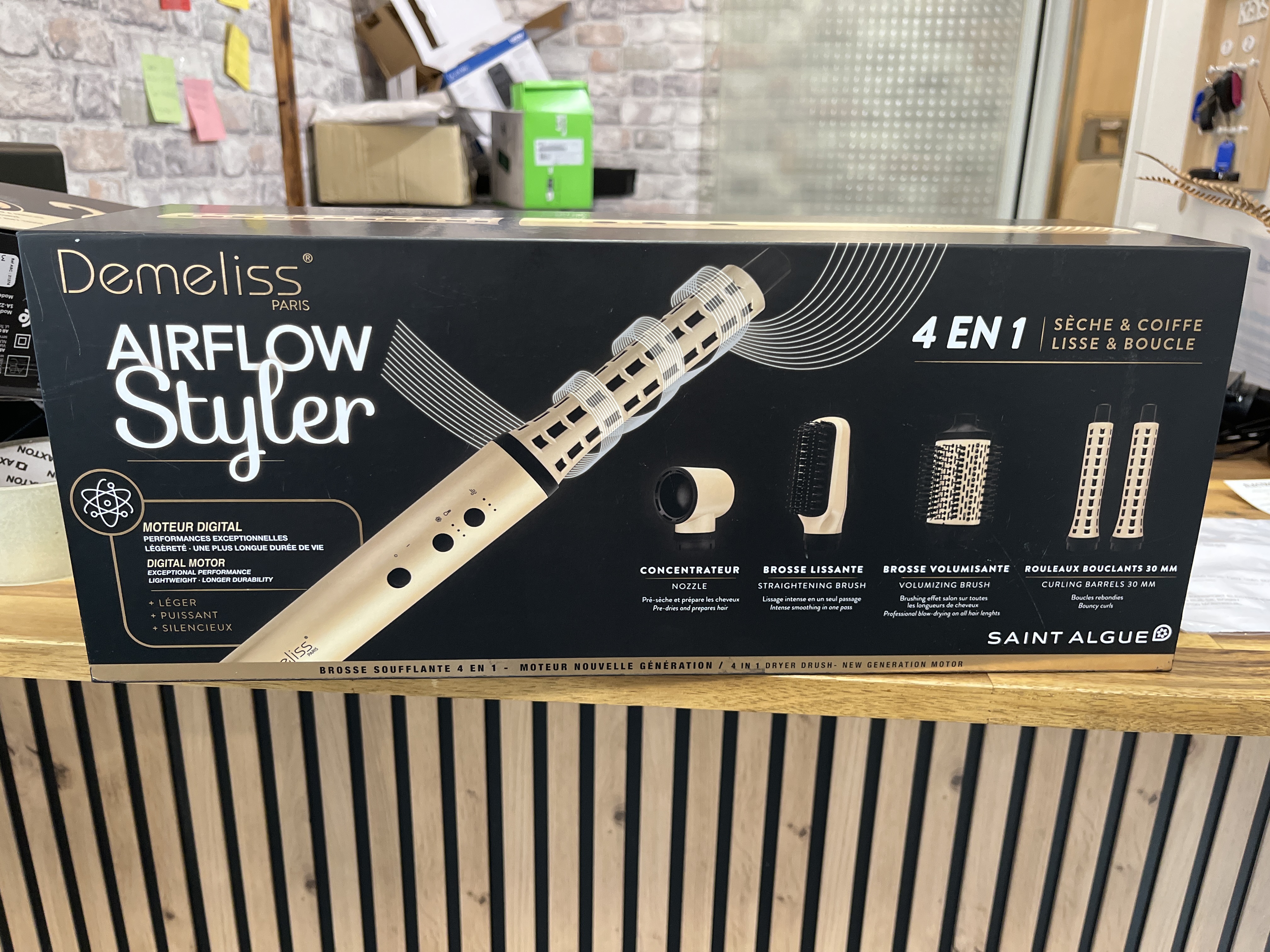 Demeliss Paris - Brosse coiffante SAINT ALGUE DEMELISS AIRFLOW STY