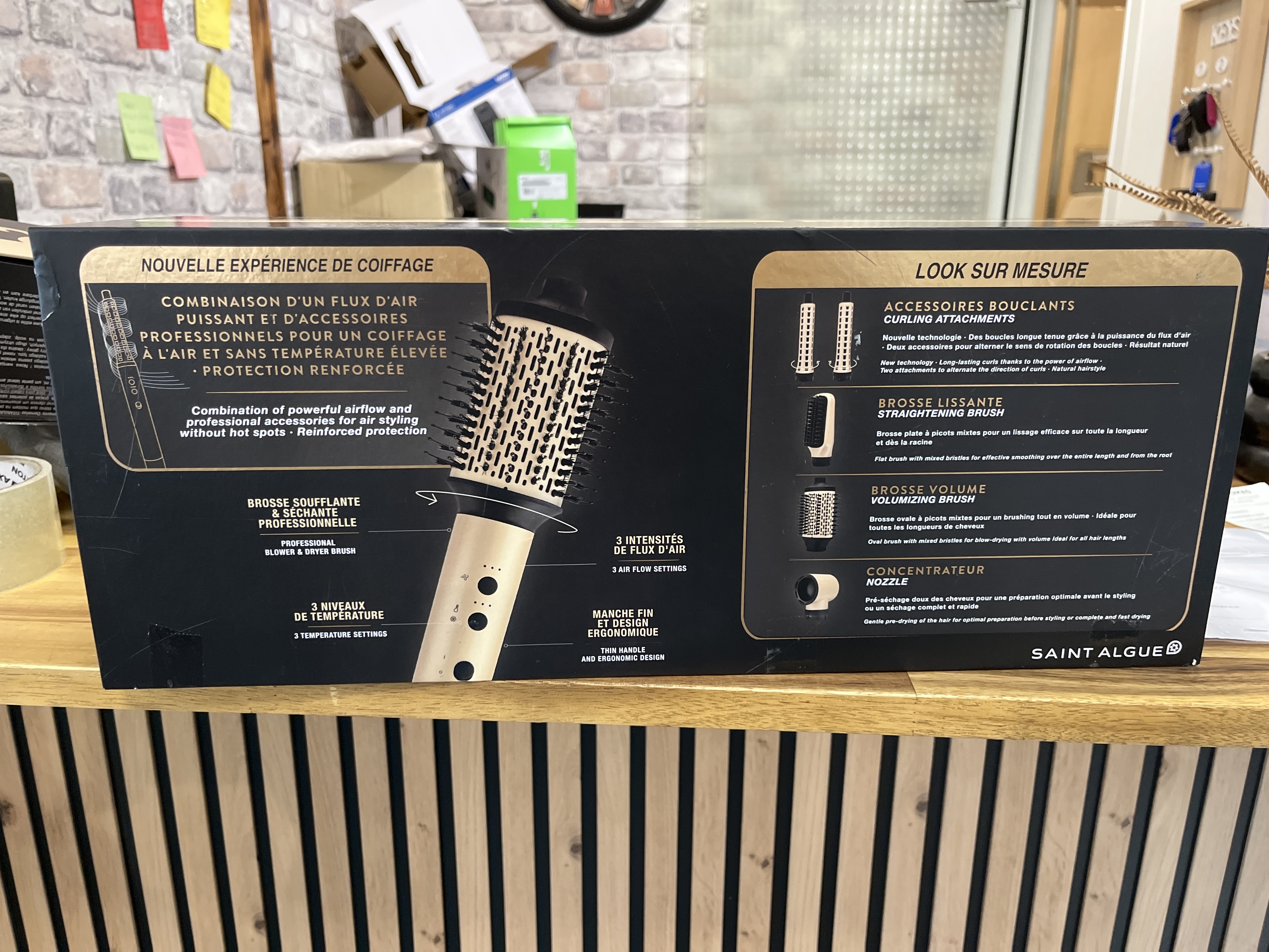Demeliss Paris - Brosse coiffante SAINT ALGUE DEMELISS AIRFLOW STY
