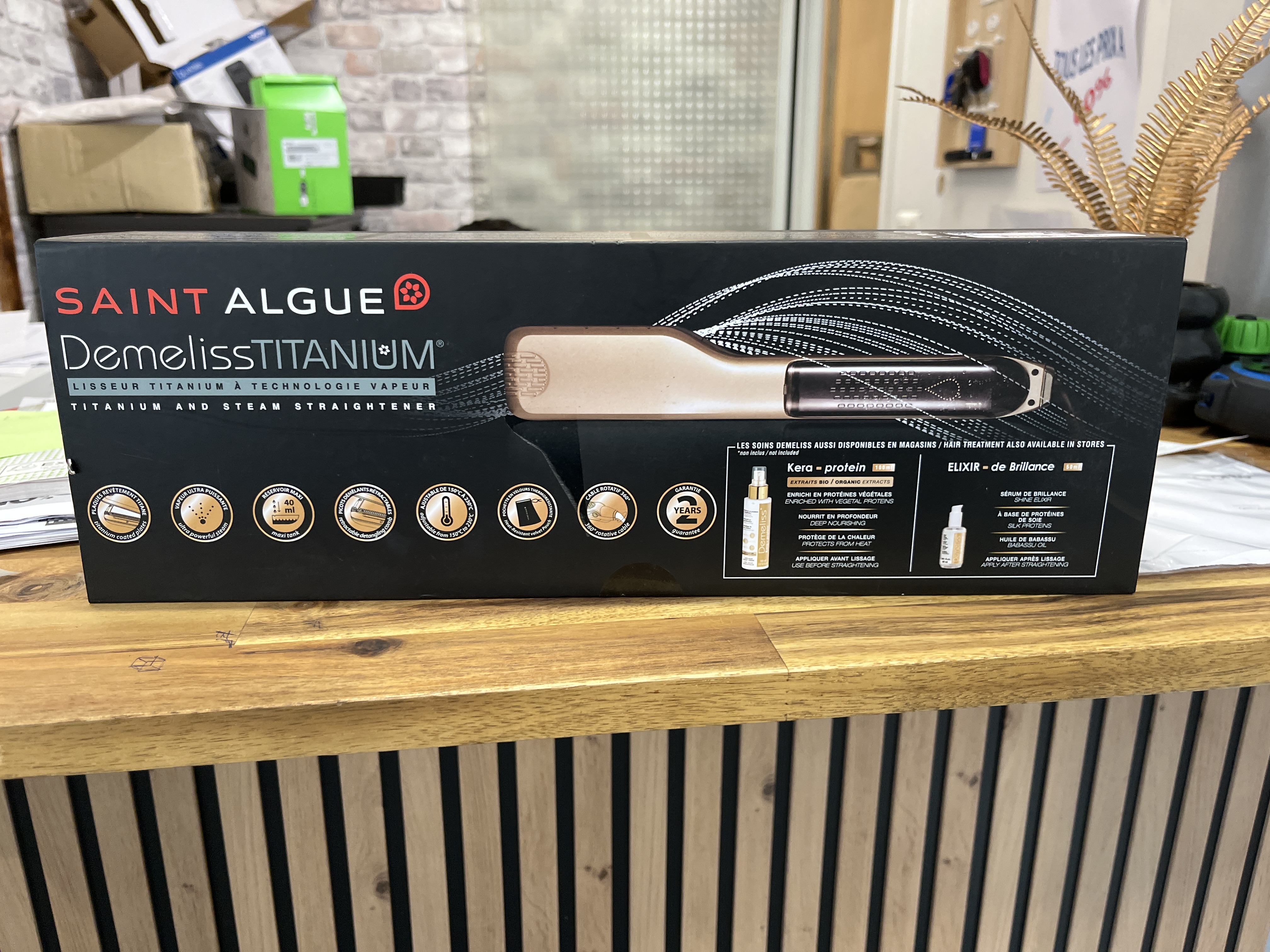 Demeliss Lisseur SAINT ALGUE DEMELISS TITANIUM - VAPEUR