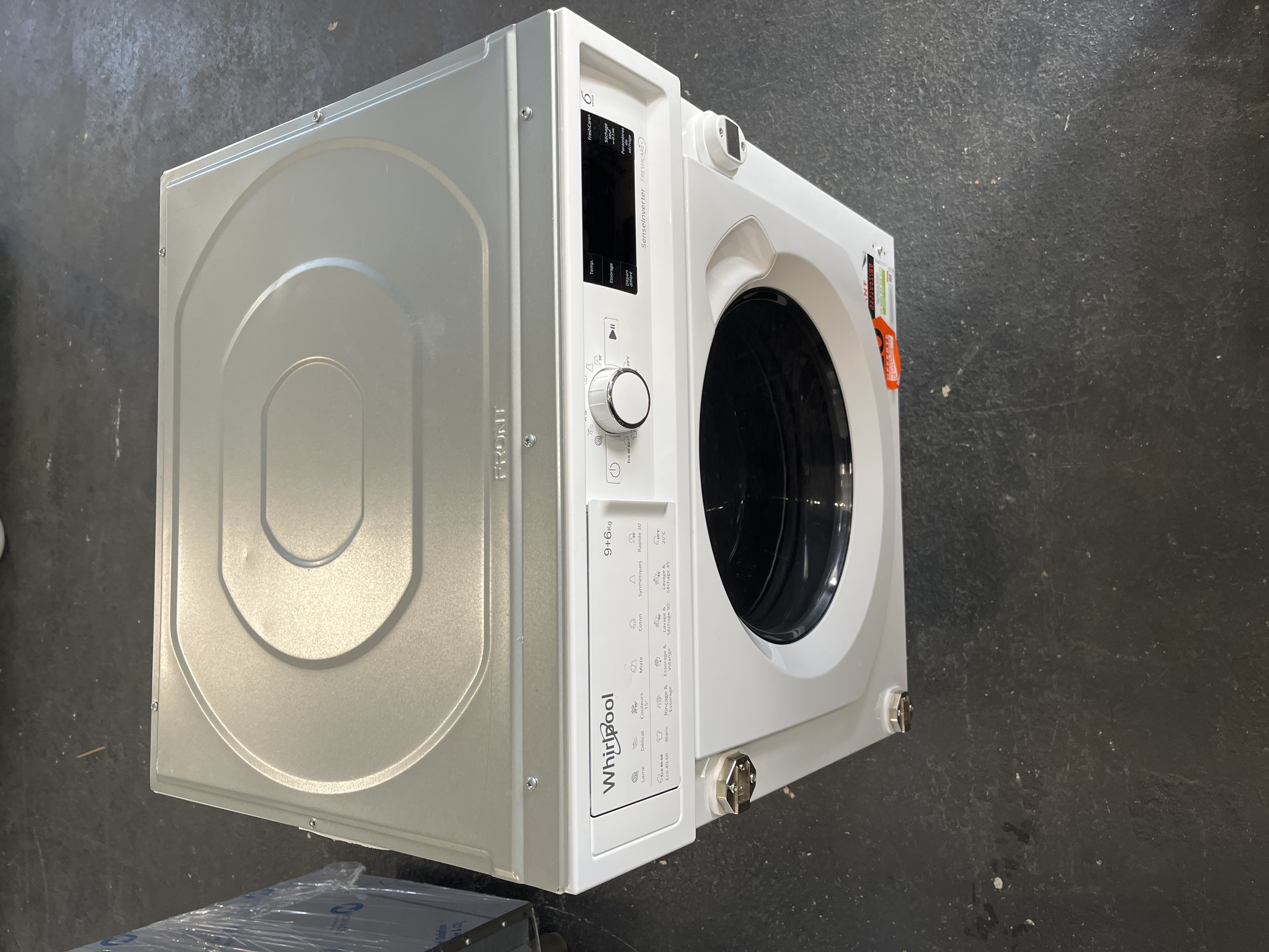Whirlpool Lave-linge séchant encastrable 9kg FreshCare