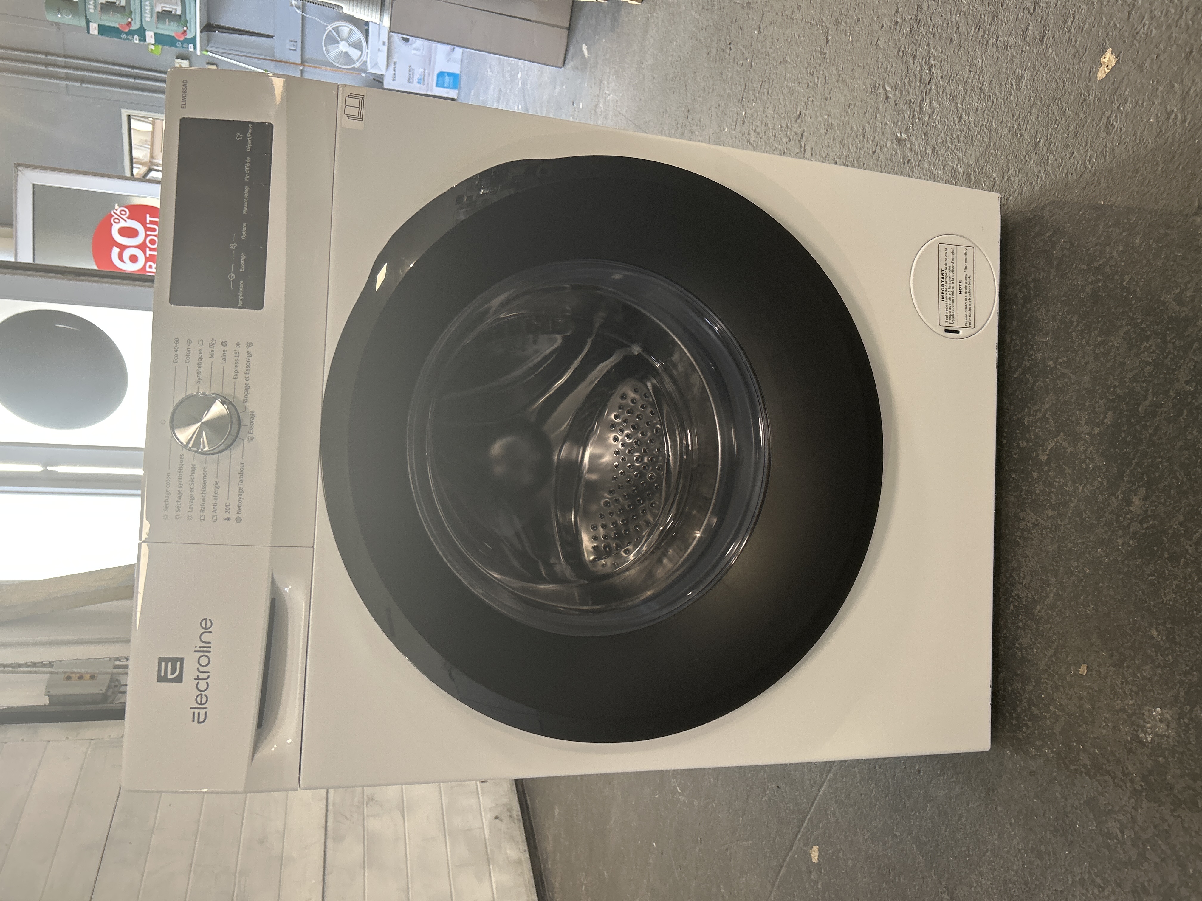 Electroline ELWD85AD Lave-linge