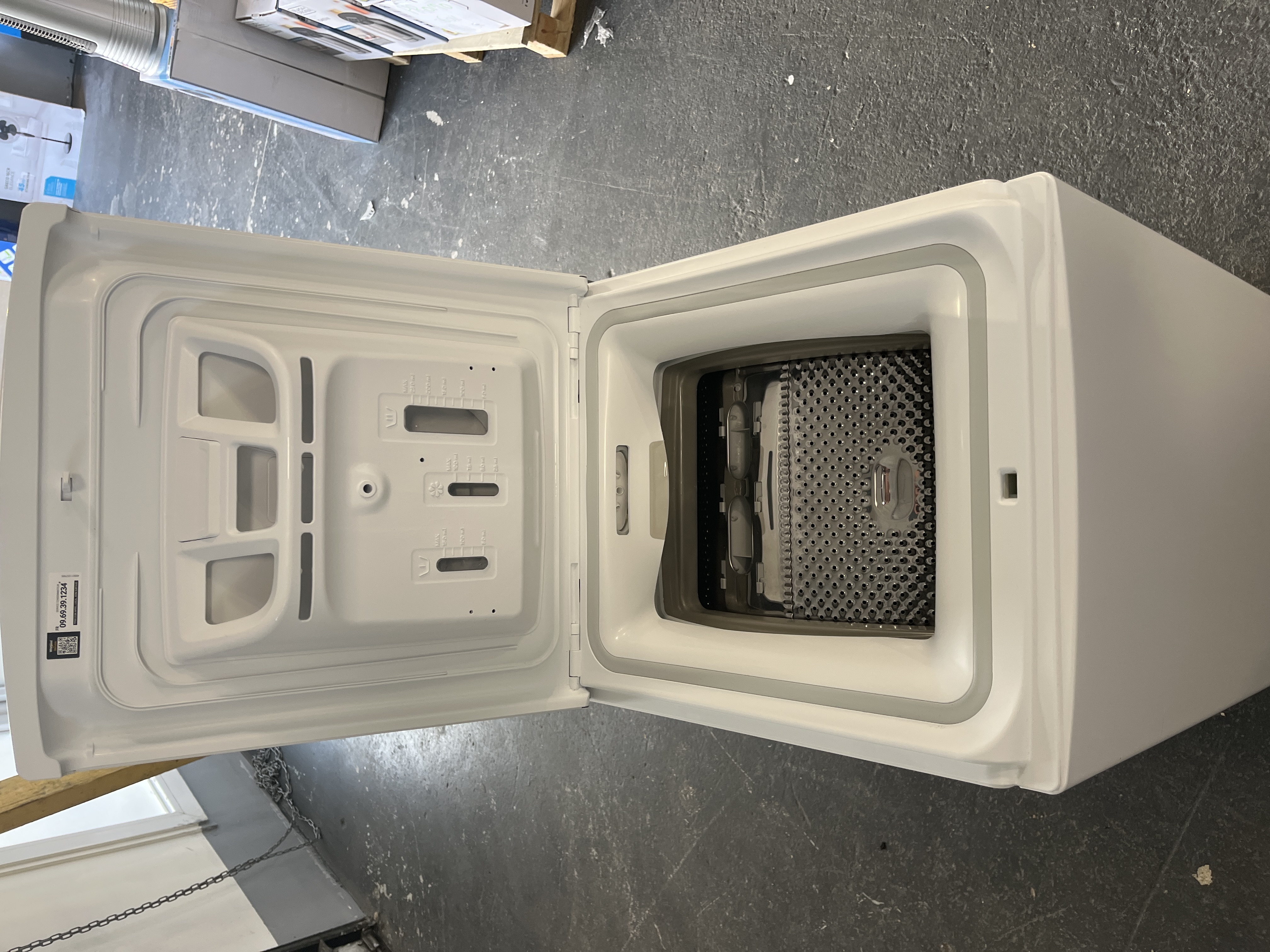 Lave linge mleto White zentdlrbx6252bsfr/n