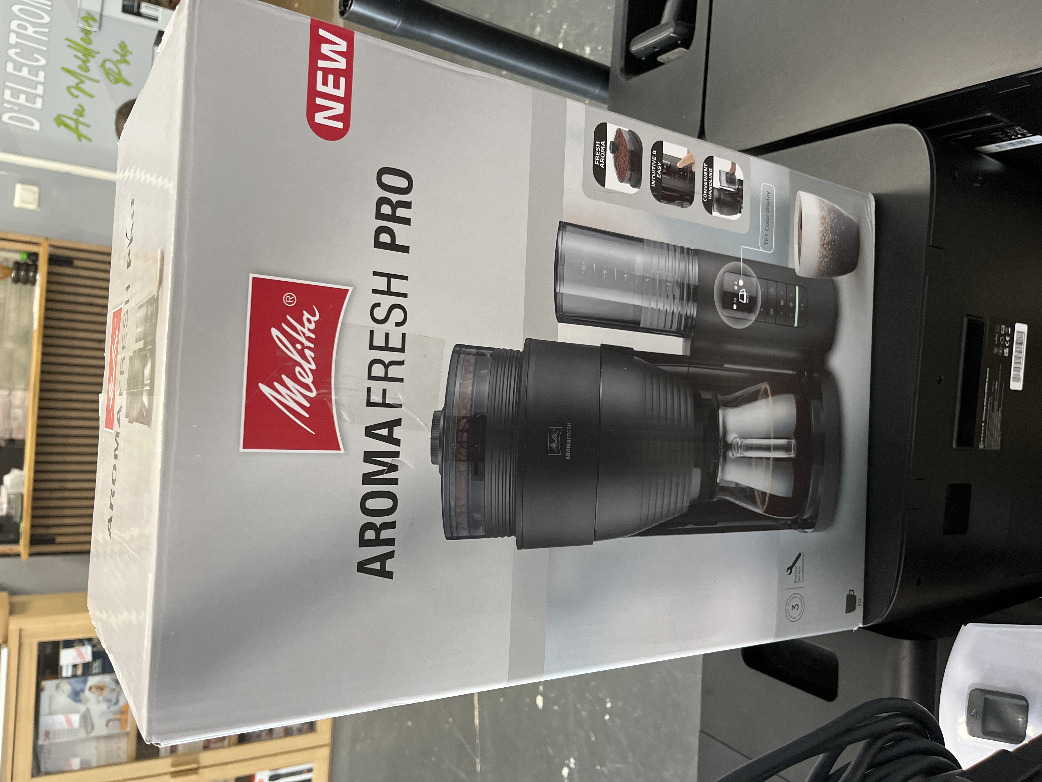 Cafetière programmable MELITTA AromaFresh Glass Pro 1030-01
