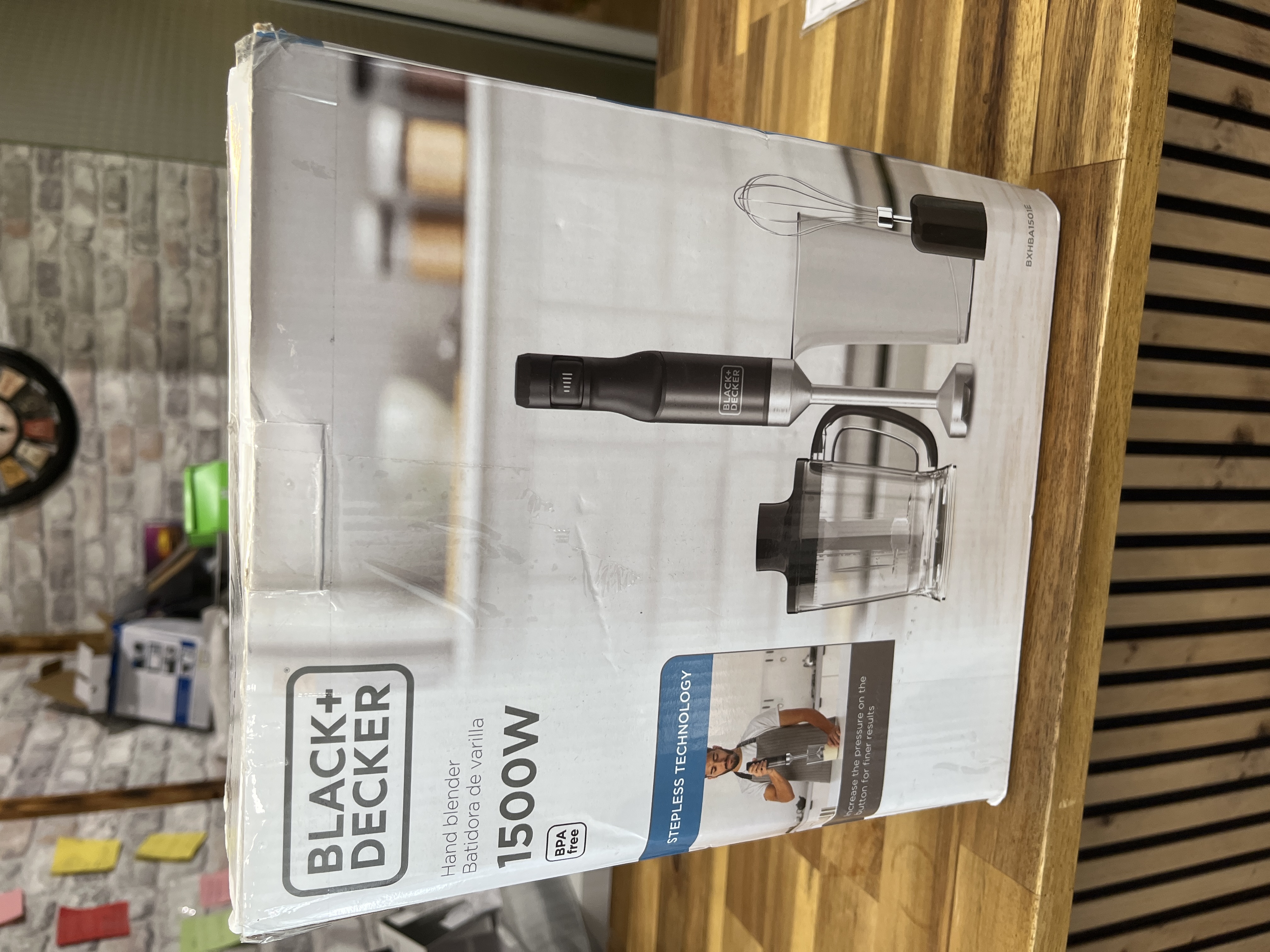 Black + decker Hand Blander BXHBA1501E