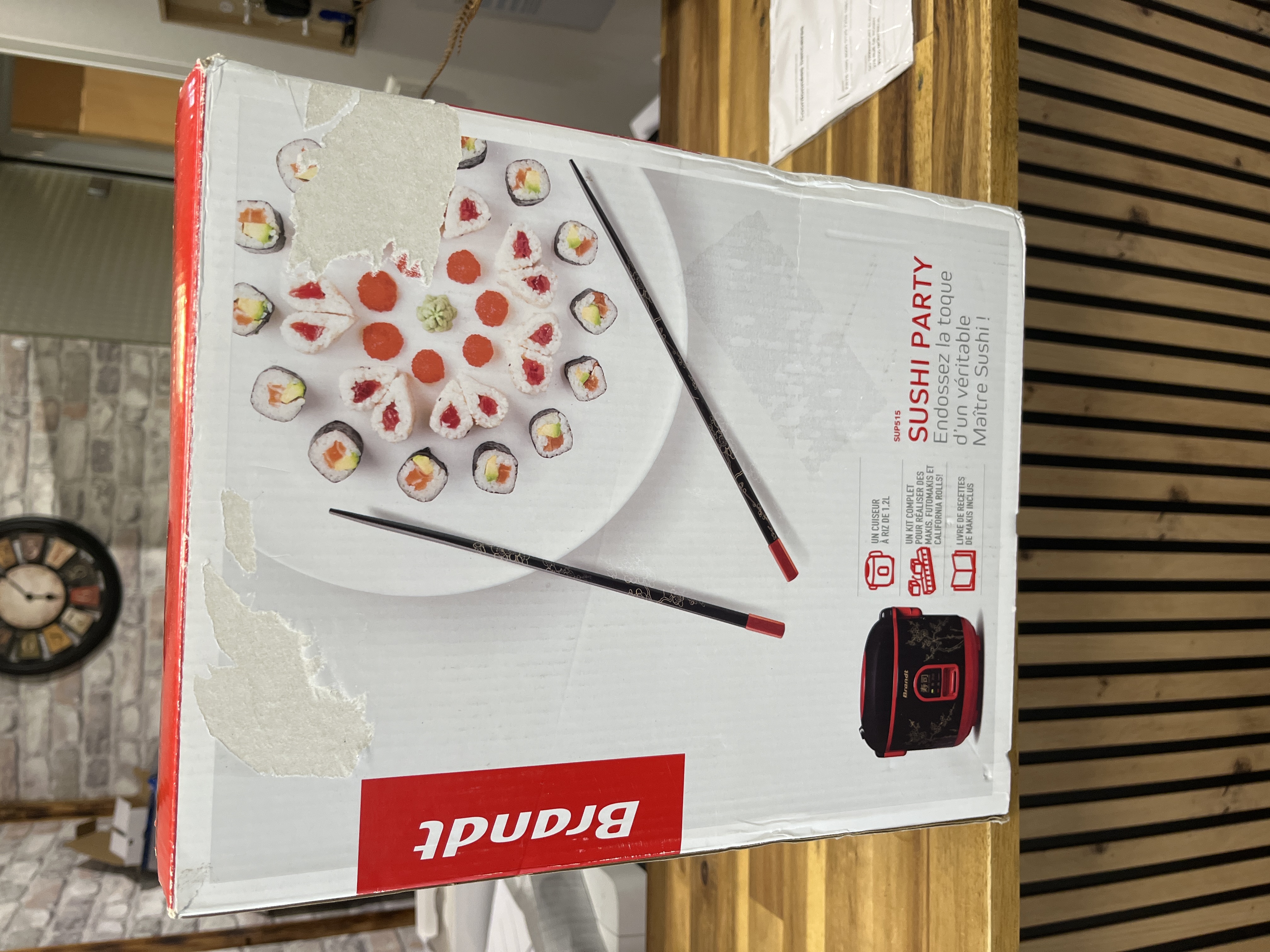 Brandt sushi party
