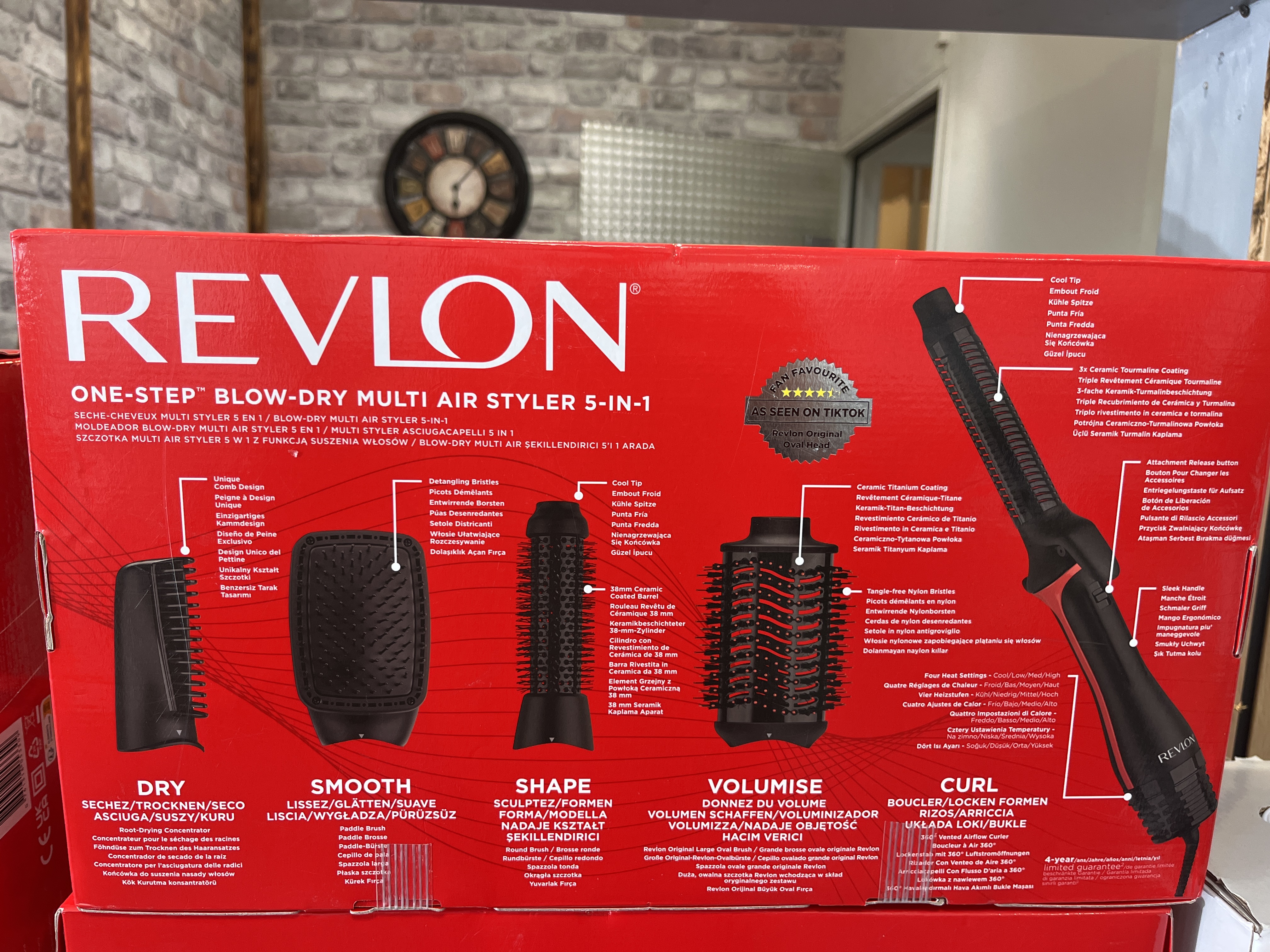 Revlon One Step Blow Dry Multi Air Style 5 en 1