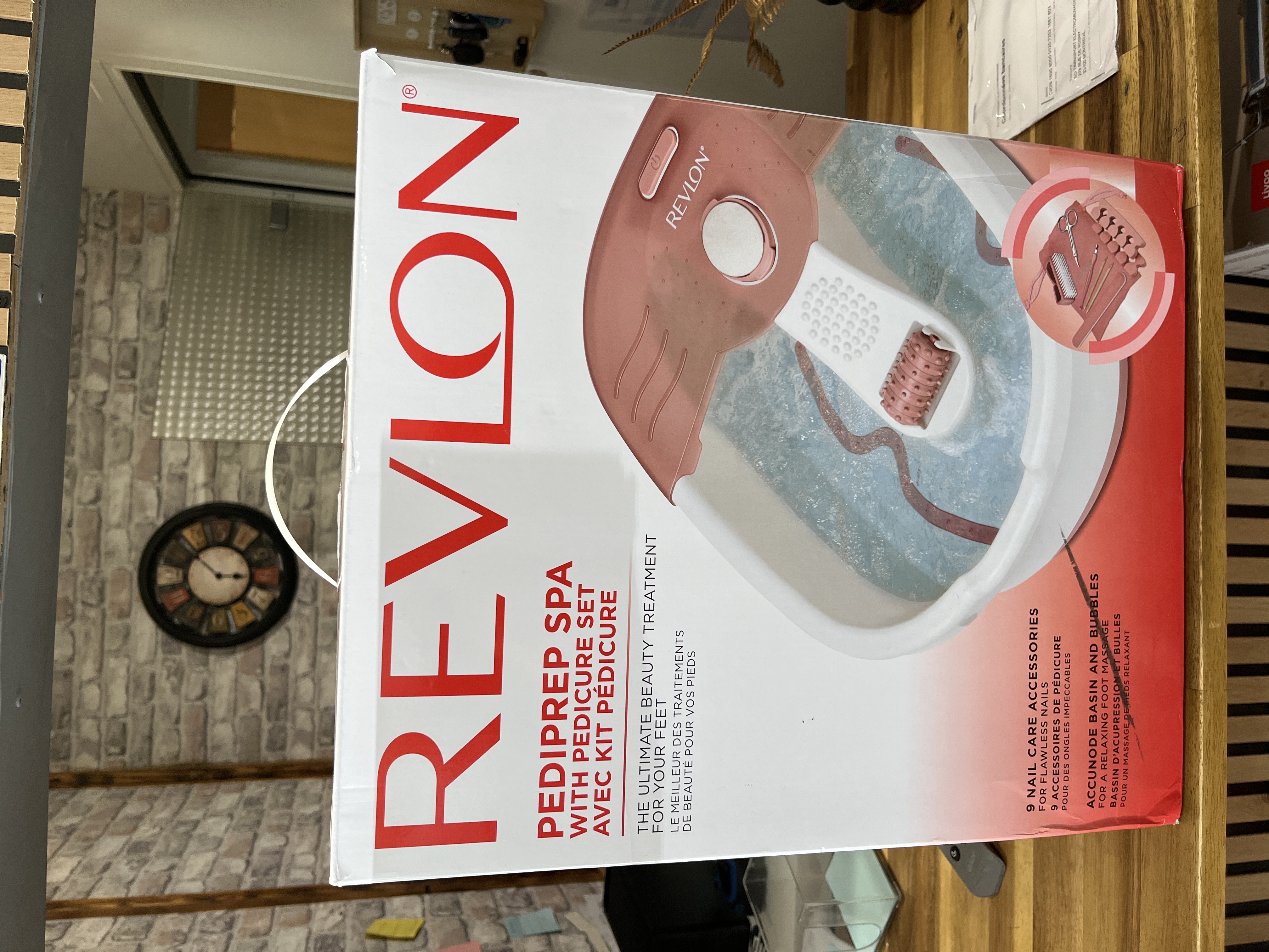 Revlon Pédiprep Spa avec pédicure set
