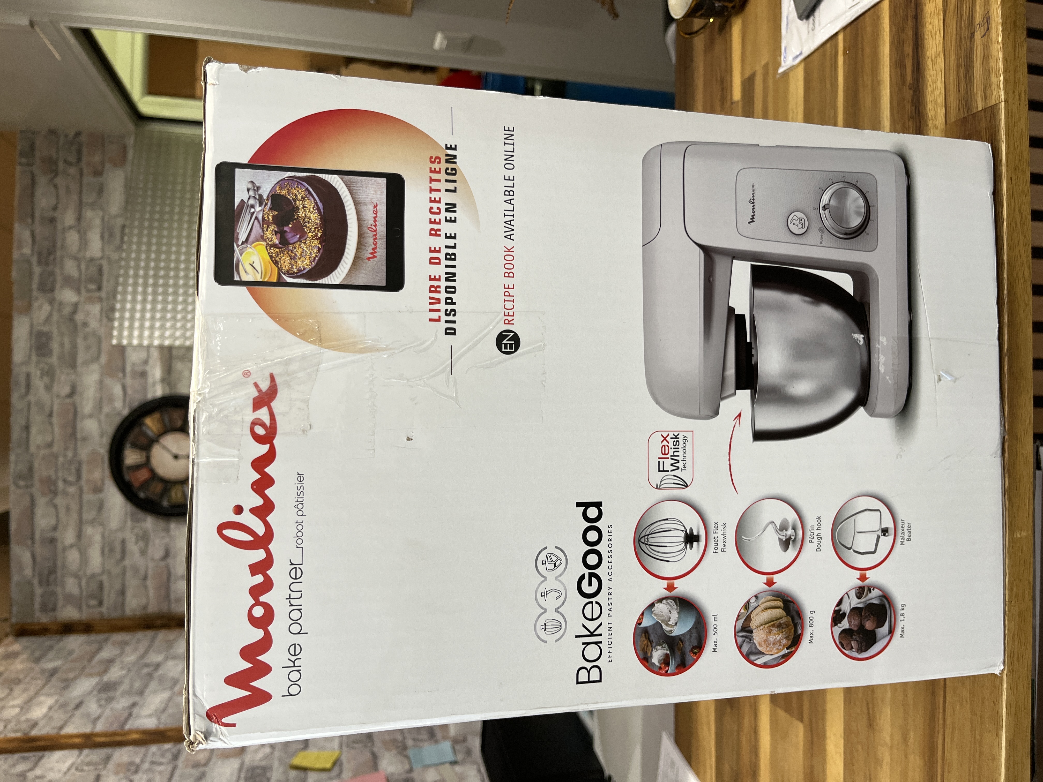 Moulinex Bake Partner Robot Pâtisserie