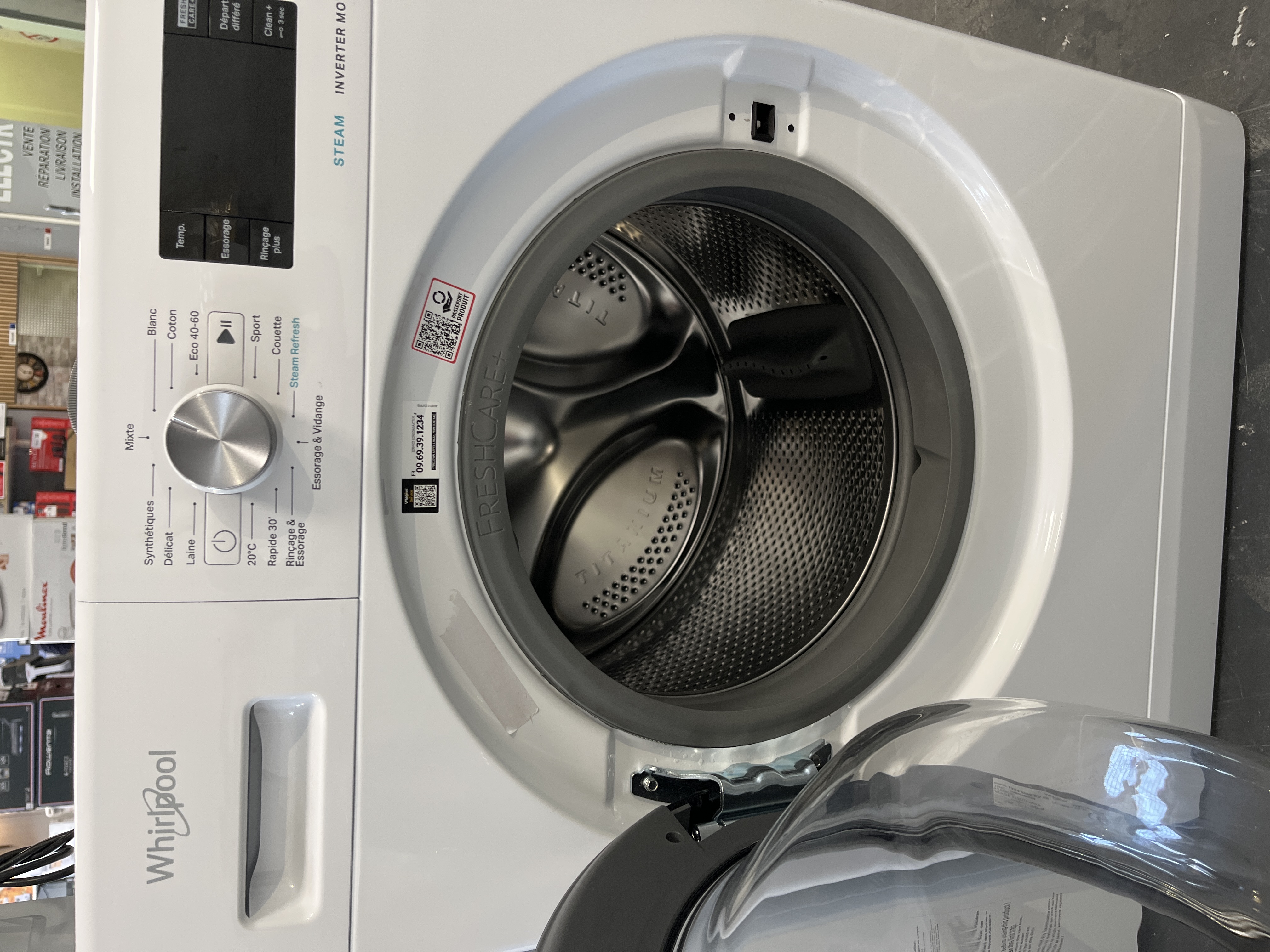 Whirlpool FFBD11489BVFR Lave-linge