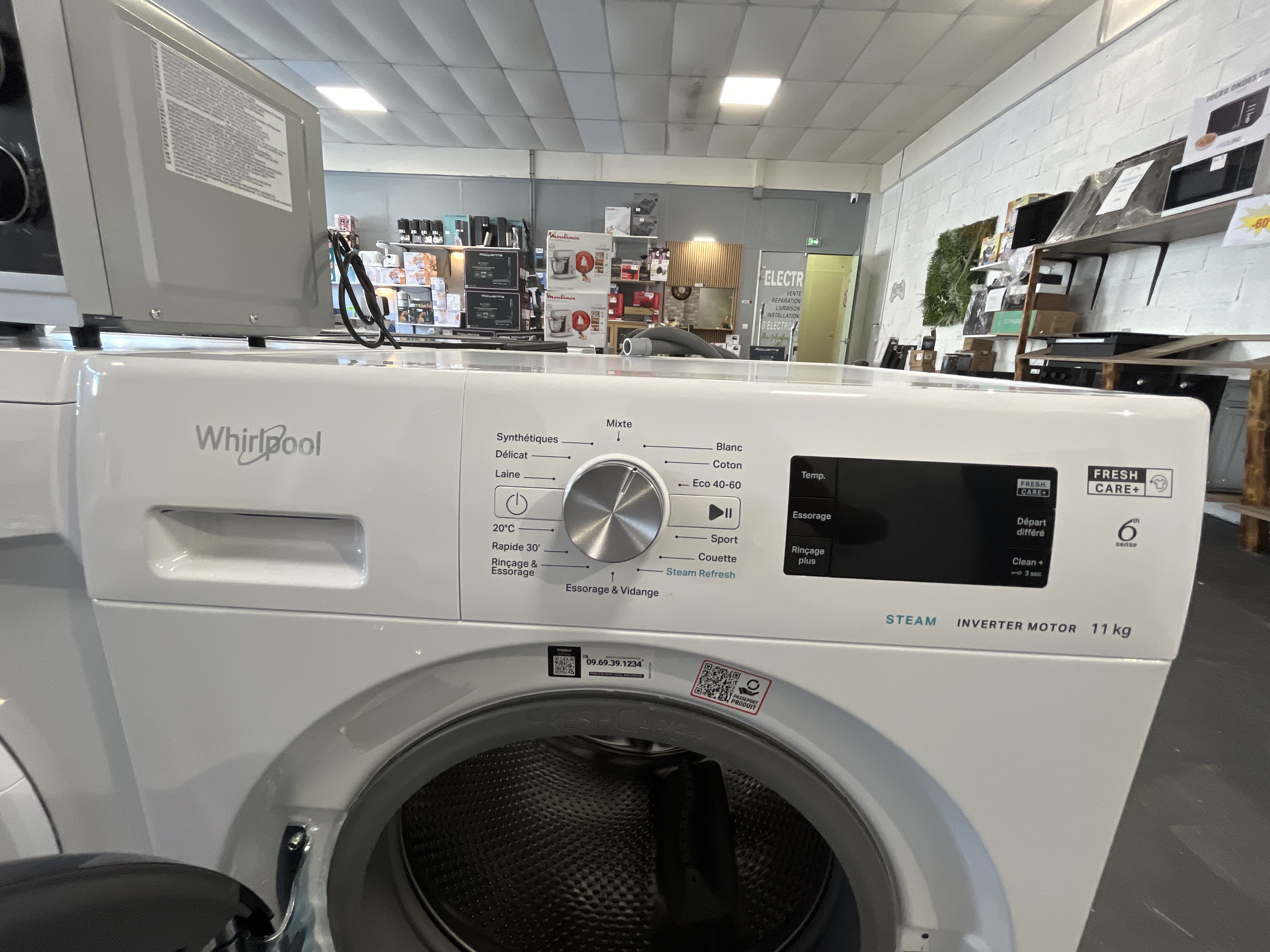 Whirlpool FFBD11489BVFR Lave-linge