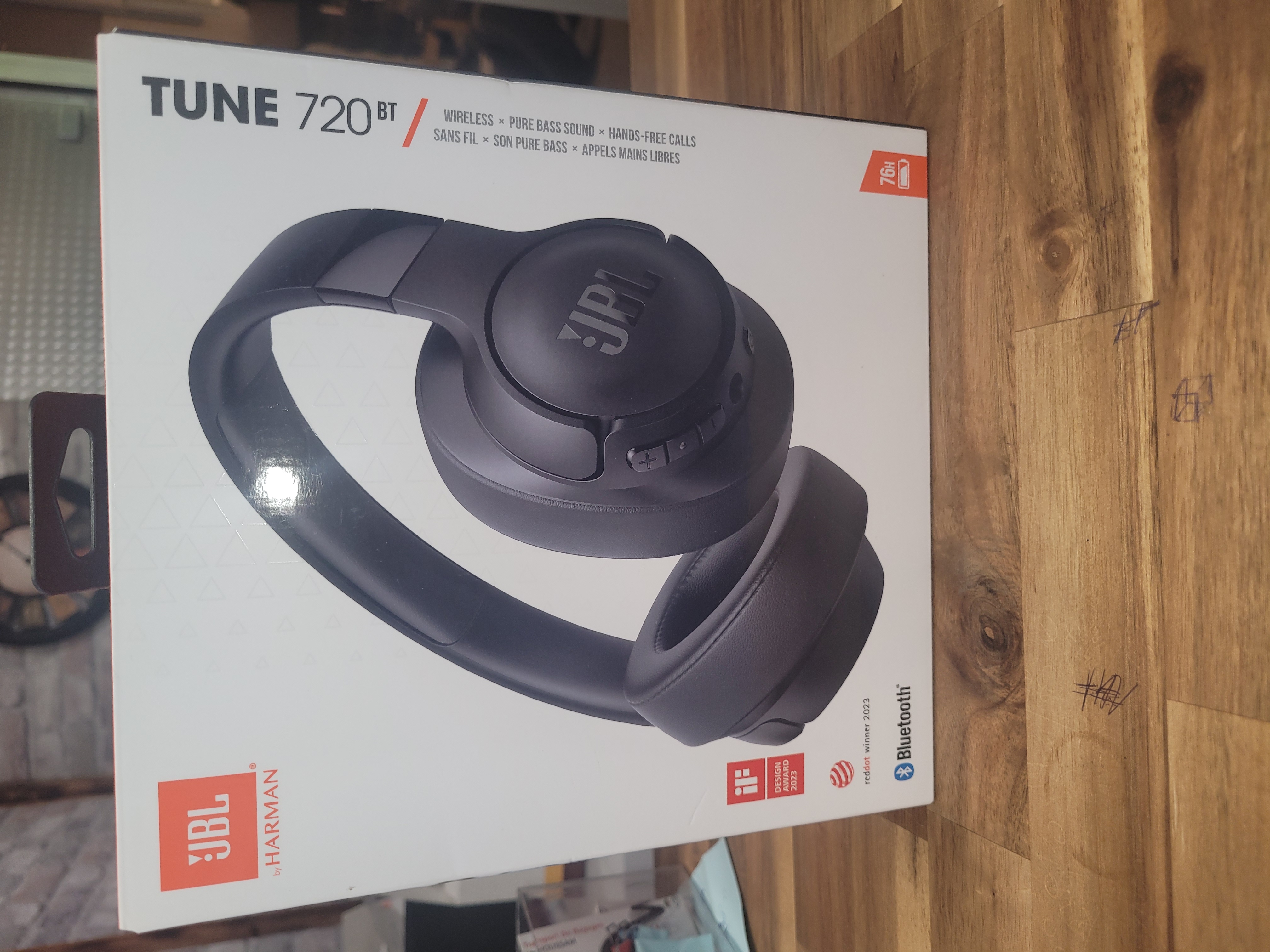 JBL Tune 720BT - Casque audio sans fil noir