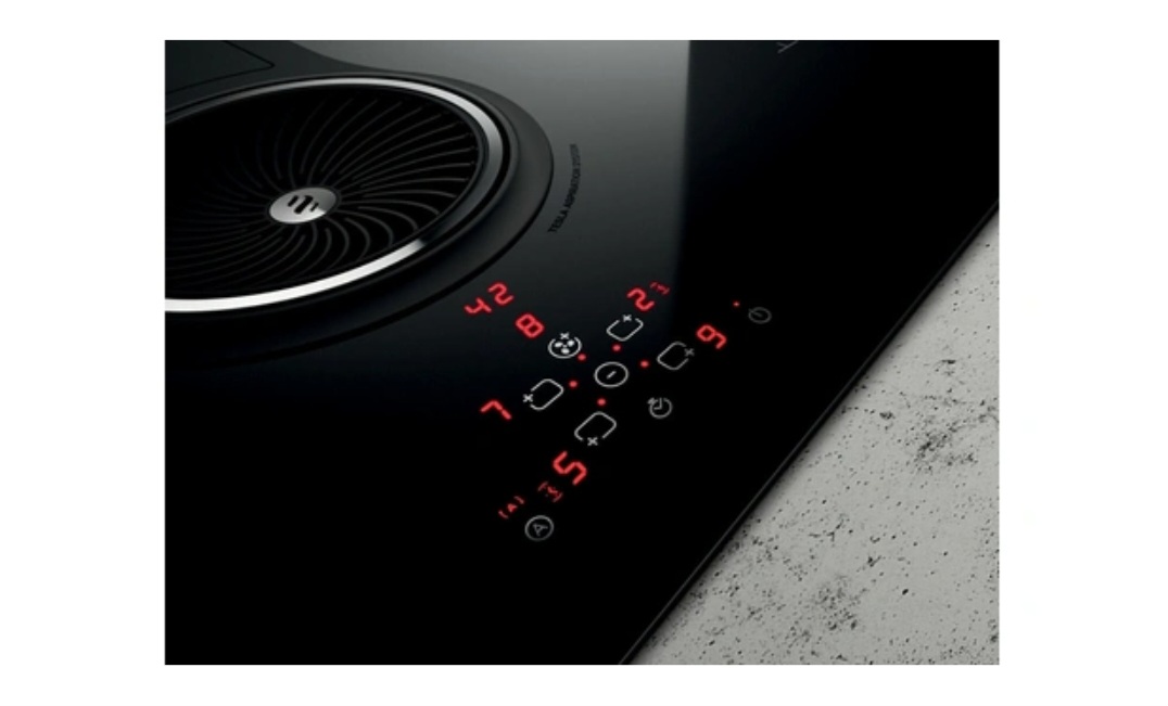 Elica NIKOLATESLA BL/A/83 Plaque de cuisson avec hotte intégrée