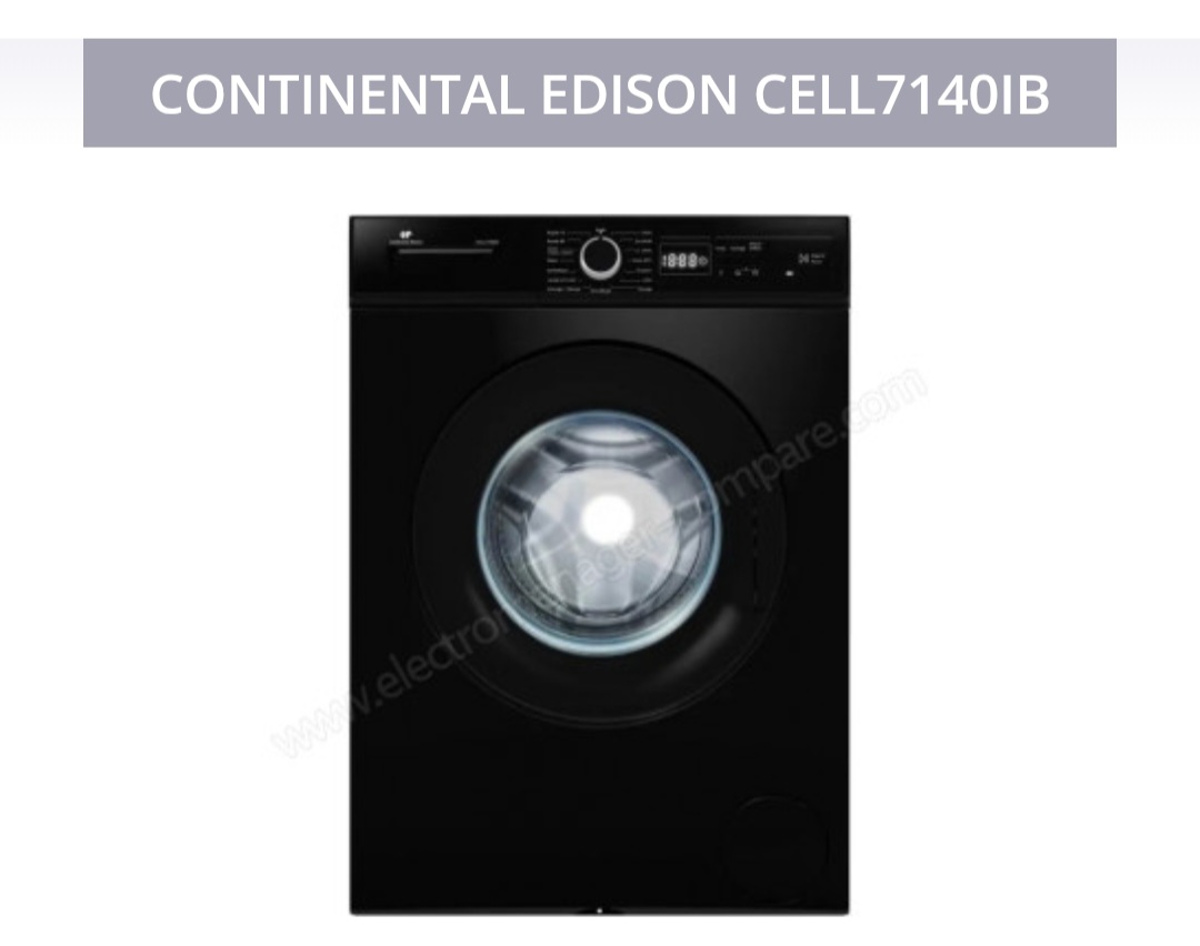 Continental Edison CELL7140IB Lave-linge 7kg