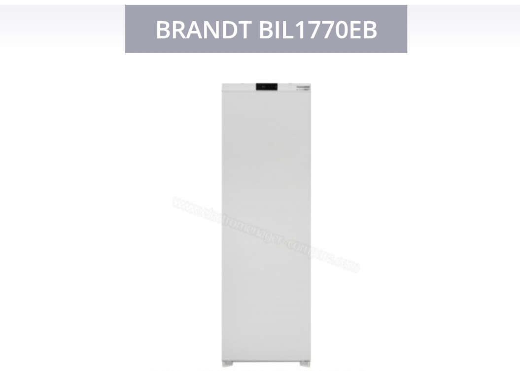 BRANDT Réfrigérateur BIL1770EB