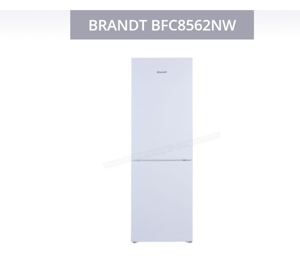 Brandt BFC8562NW Réfrigérateur Combiné