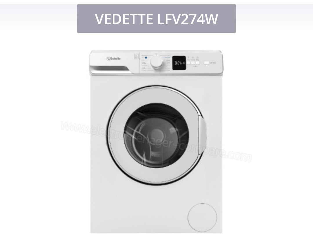 Vedette LFV274W Lave-linge 7kg
