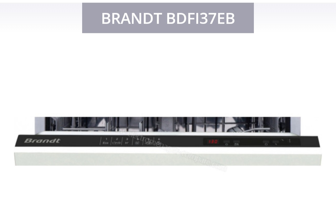 BRANDT lave vaisselle encastrable BDFI37EB
