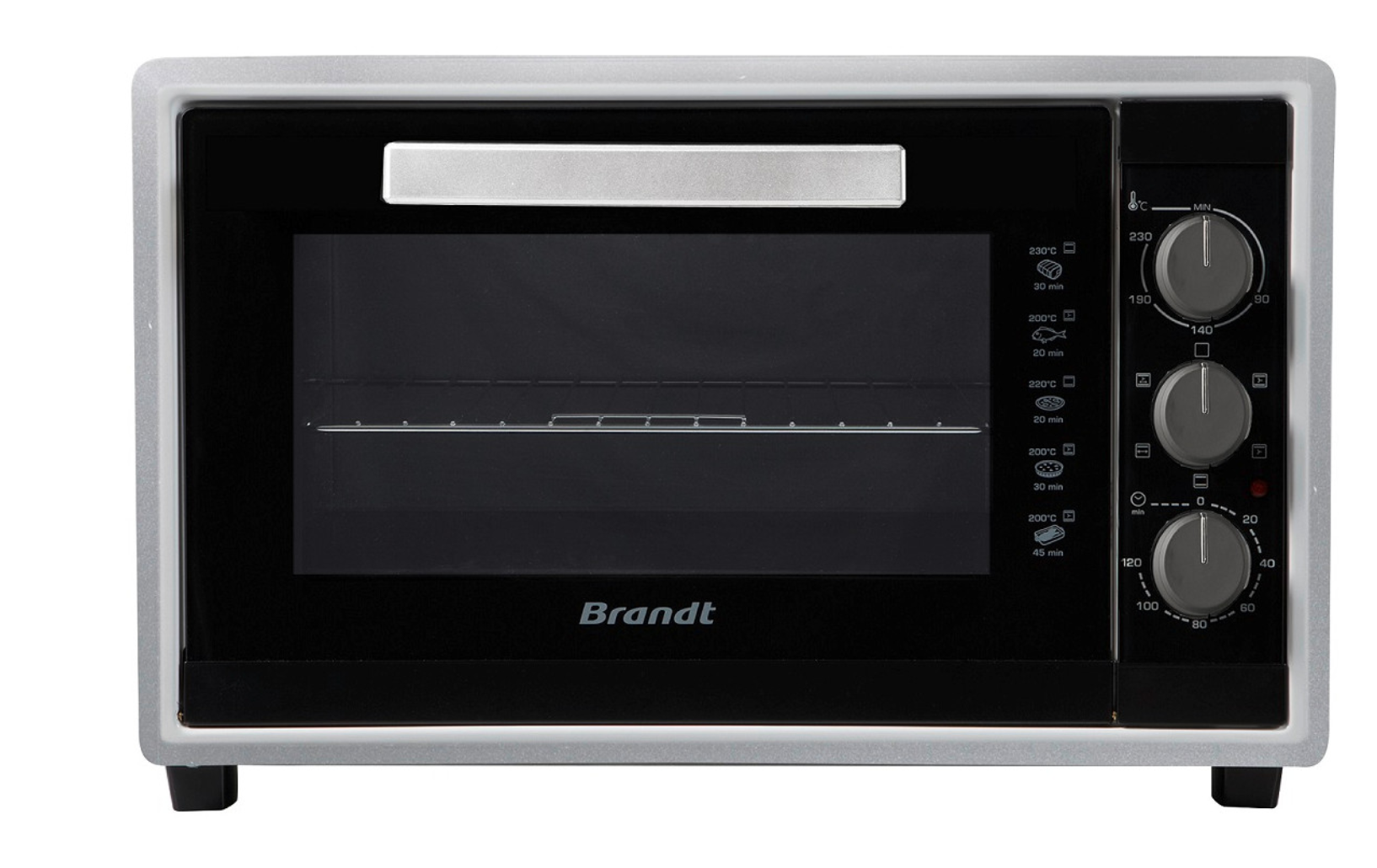 Brandt FC4500MS - Four multifonction 42l 1800w silver