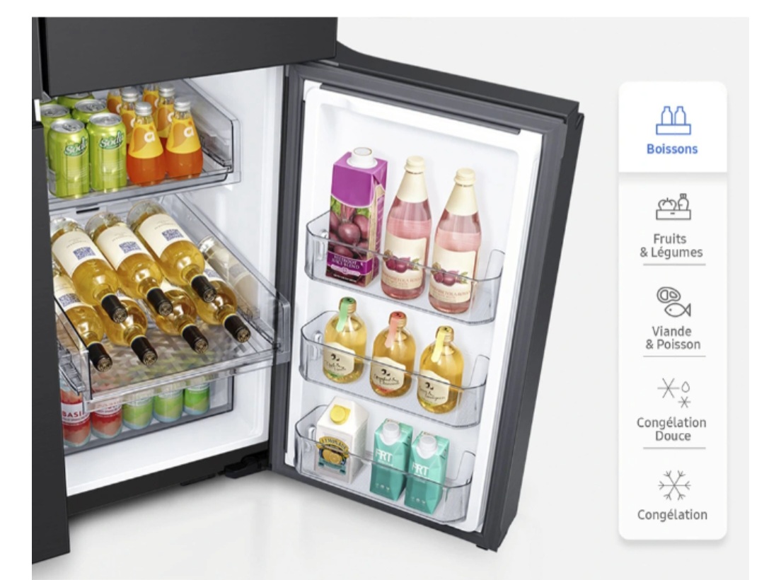 Samsung RF65DG960ESR Réfrigérateur multi-portes