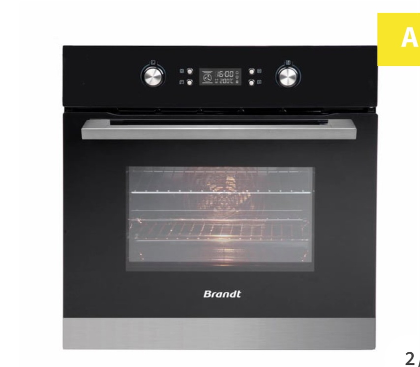 Brandt BOC8000X - Four multifonction 70L